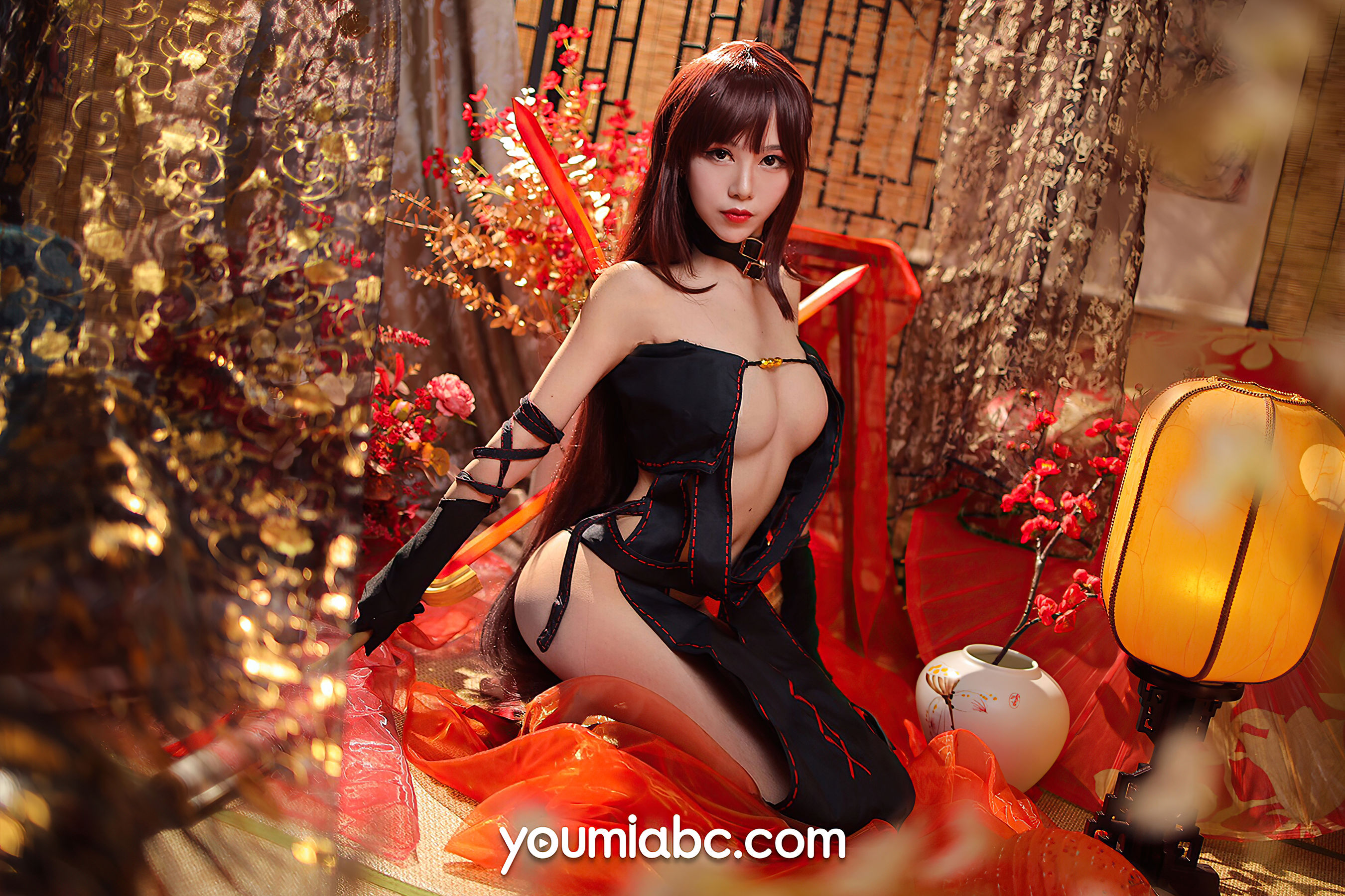 [尤蜜YouMiabc]  抖娘利世 虞美人