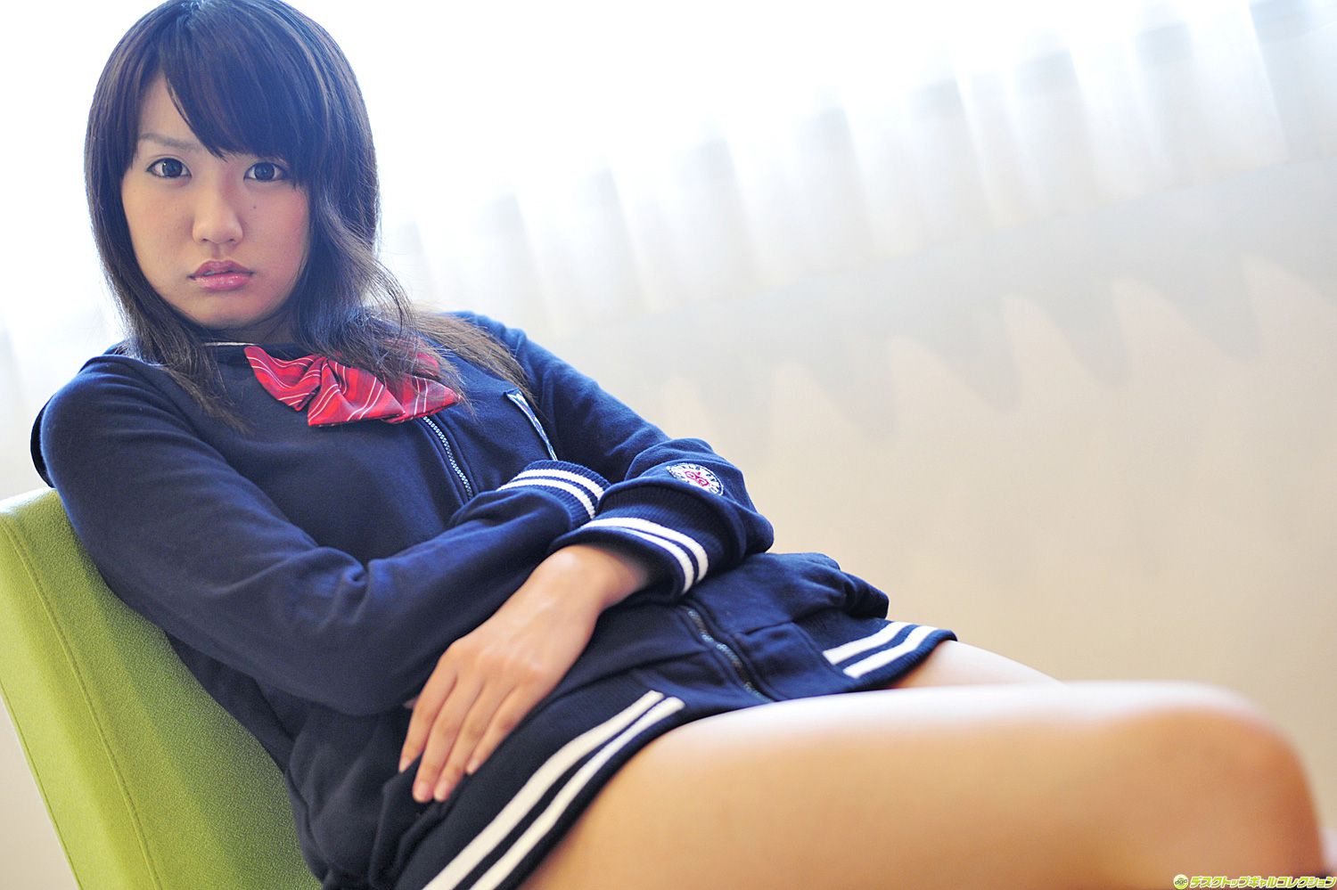 [DGC] NO.986 Mirei Naitou 内藤ミレイ 制服美少女天国