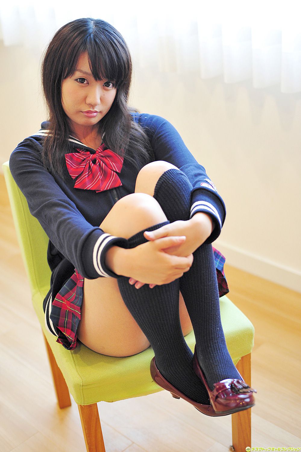 [DGC] NO.986 Mirei Naitou 内藤ミレイ 制服美少女天国