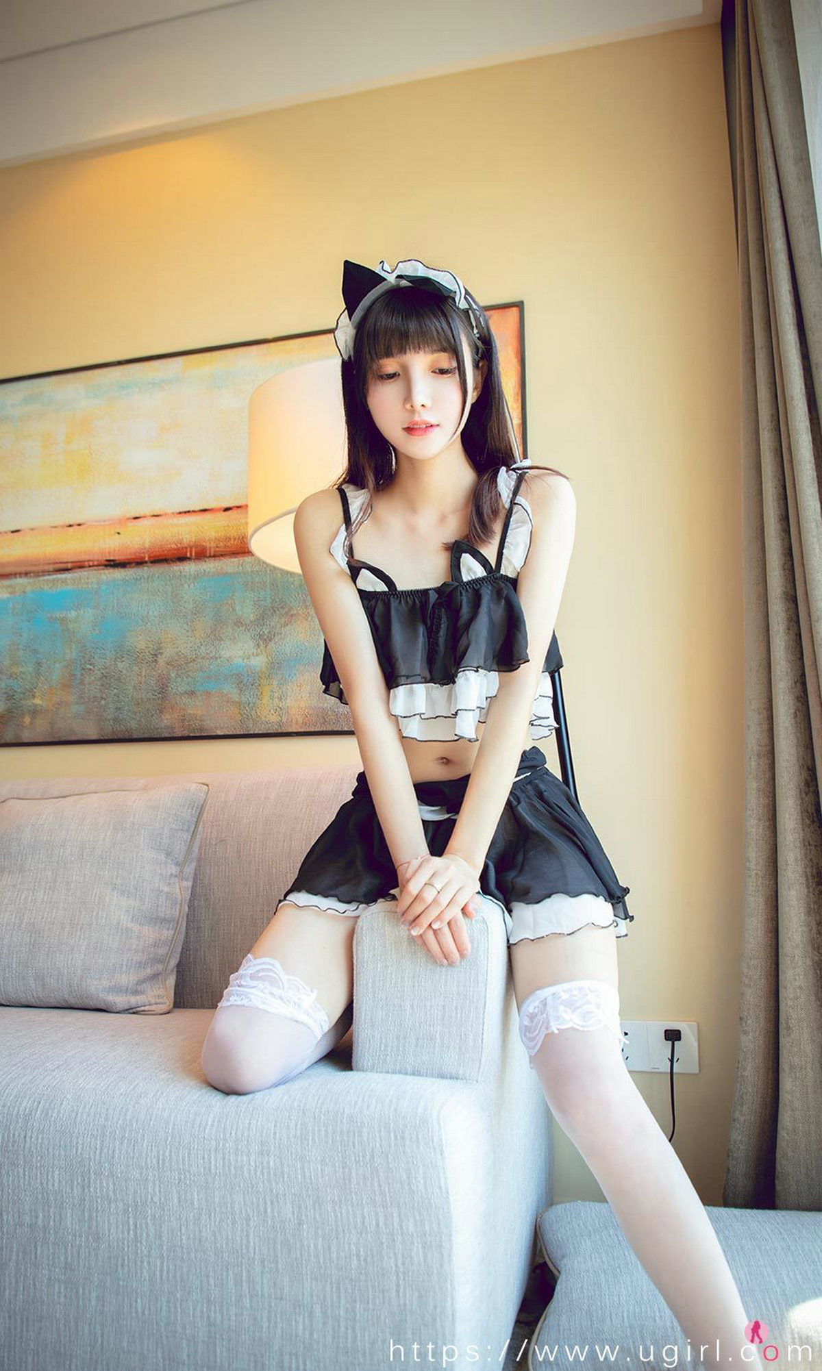 [爱尤物Ugirls] No.2182 猫猫 猫仆日记