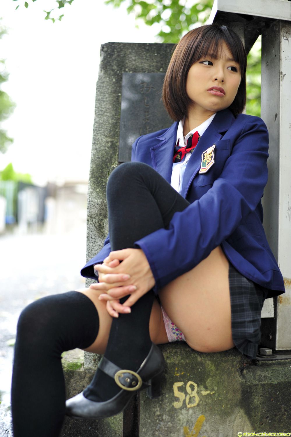 [DGC] NO.992 Ran Sakai 酒井蘭 制服美少女天国