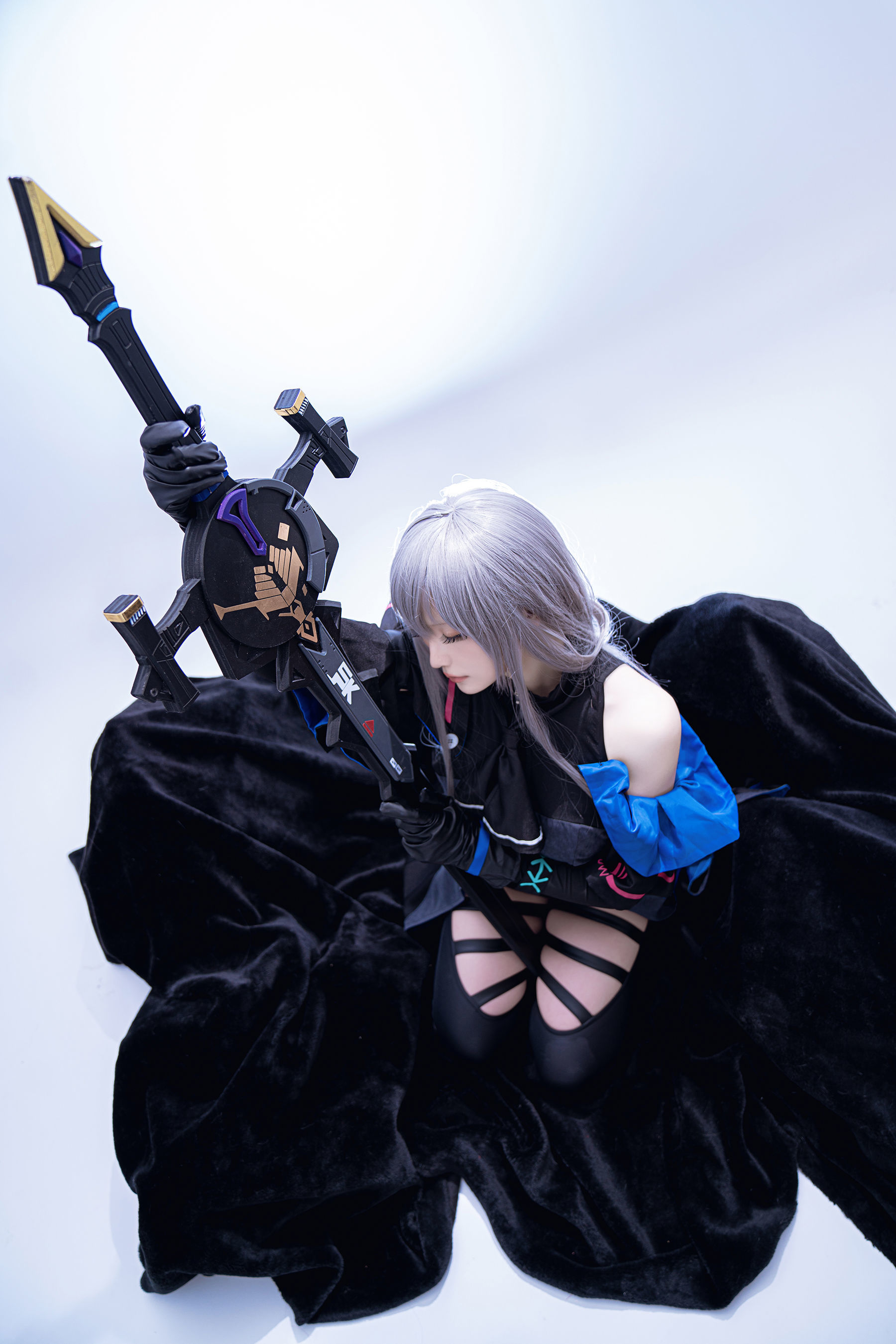 [网红COSER写真] Coser小姐姐星之迟迟 - 斯卡蒂