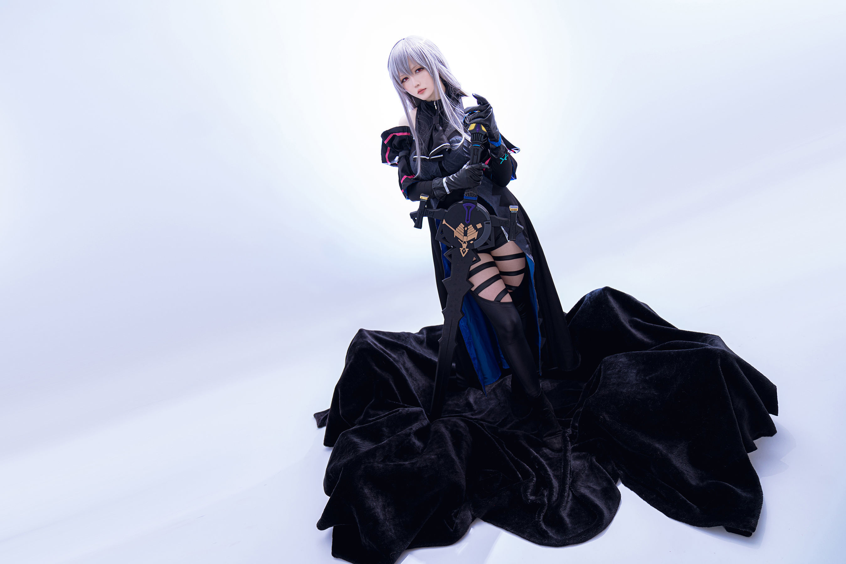[网红COSER写真] Coser小姐姐星之迟迟 - 斯卡蒂