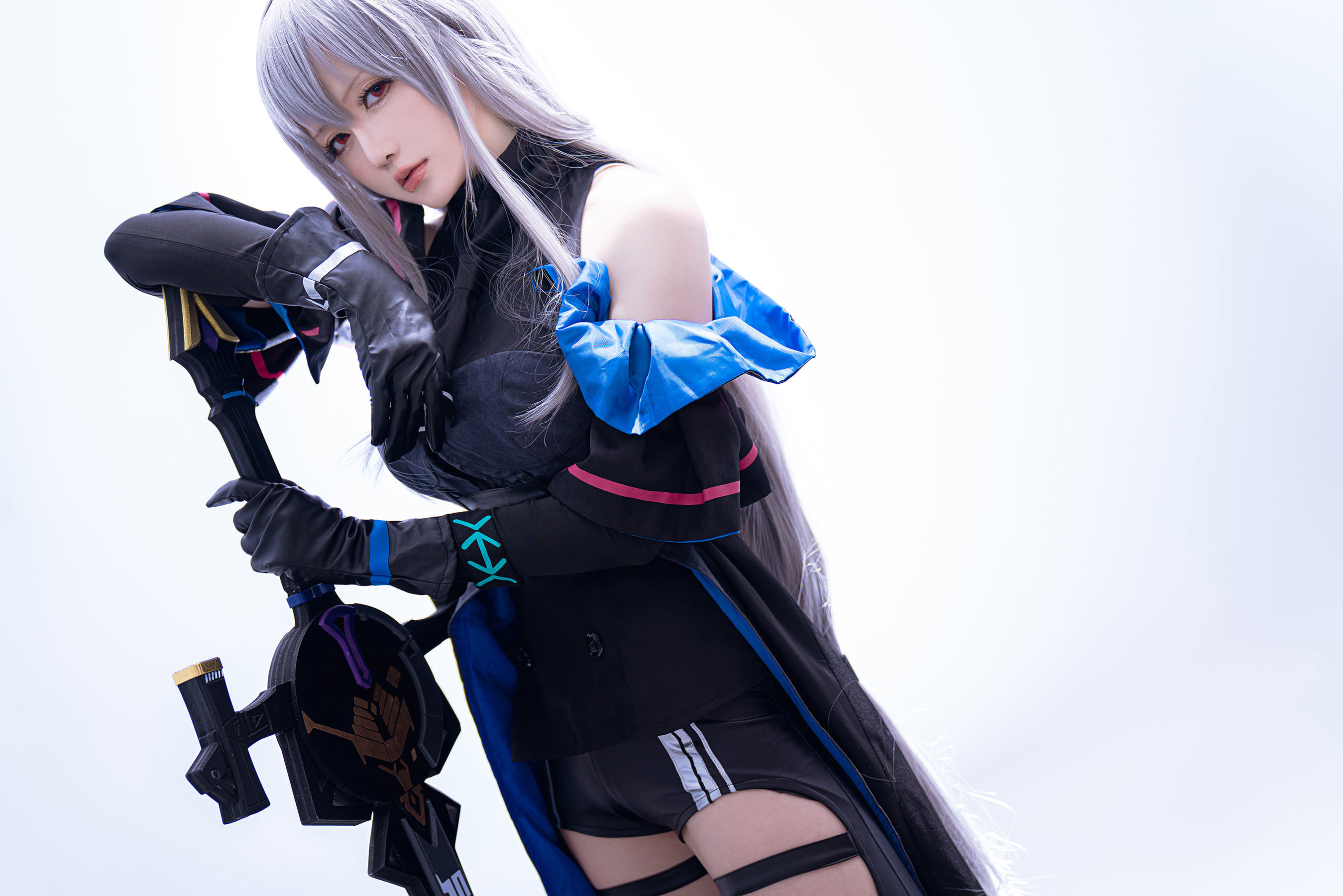 [网红COSER写真] Coser小姐姐星之迟迟 - 斯卡蒂