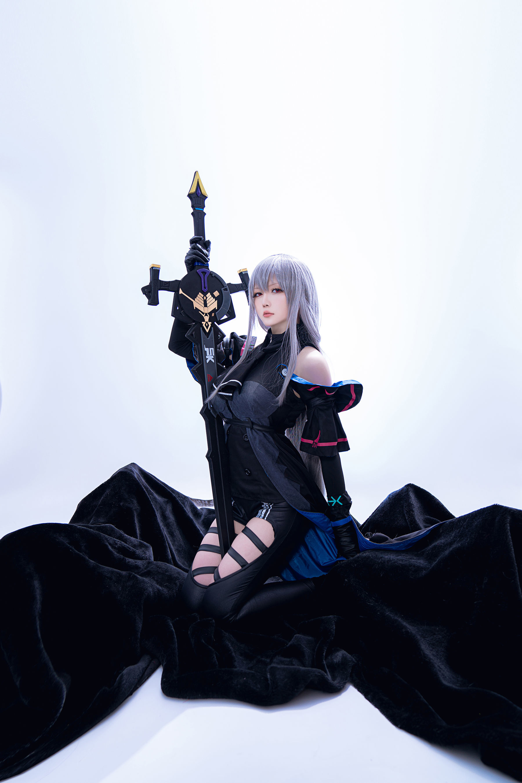 [网红COSER写真] Coser小姐姐星之迟迟 - 斯卡蒂
