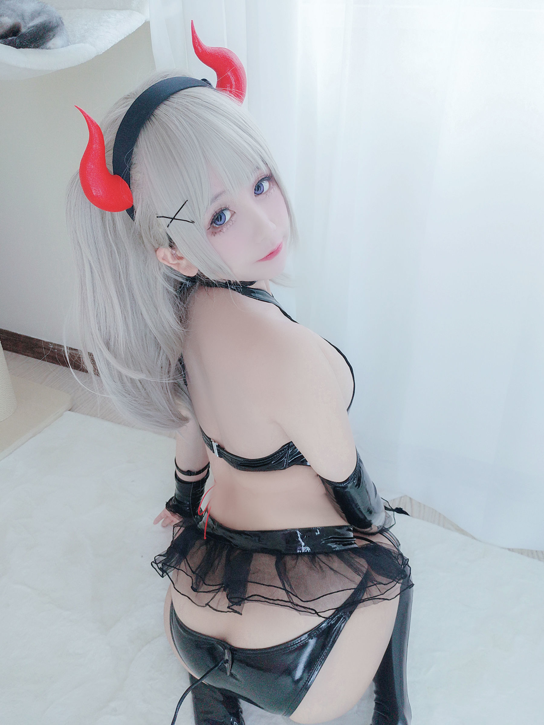 [网红COSER写真] Cosplay日奈娇 - 束缚魅魔