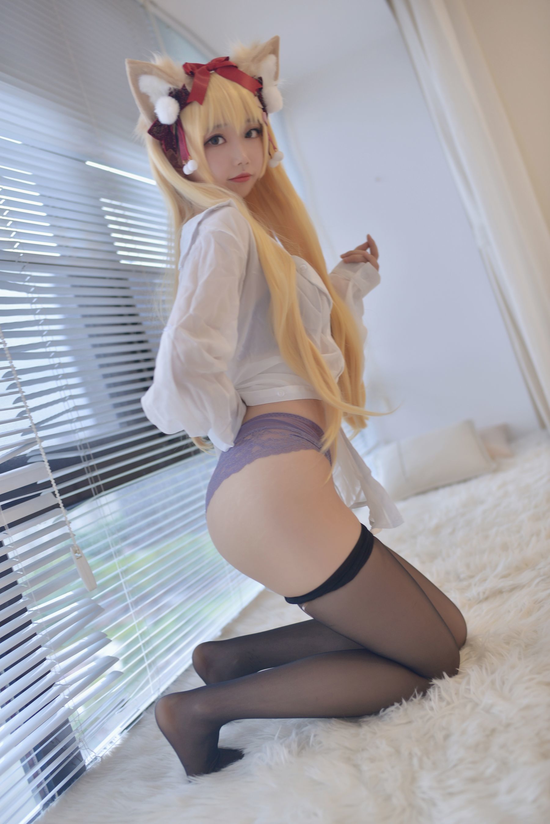 [网红COSER写真] Cos小姐姐雪琪 - 千岛酱猫耳