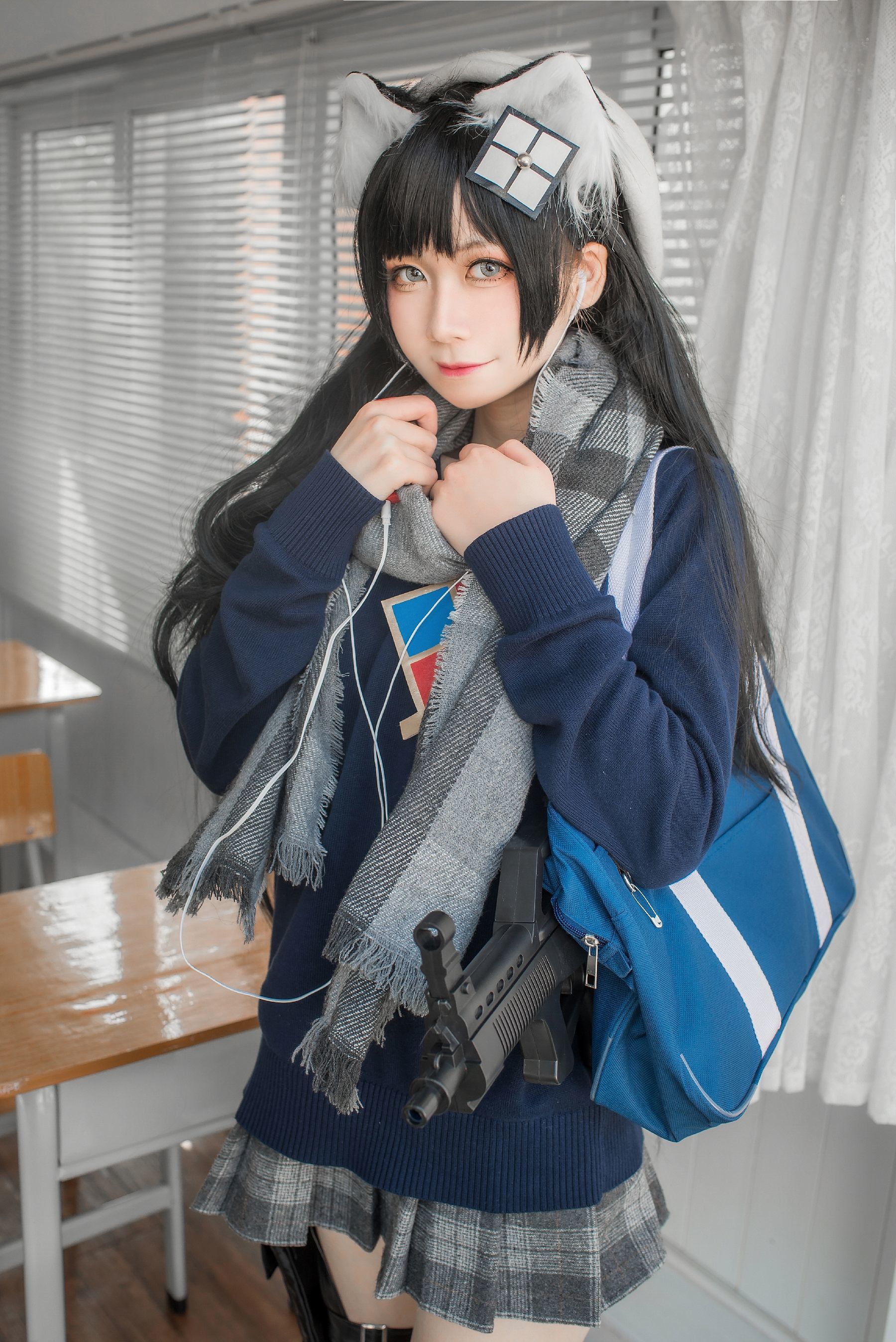 [网红COSER写真] izumi泉桃子福利 - 纯白毕业季
