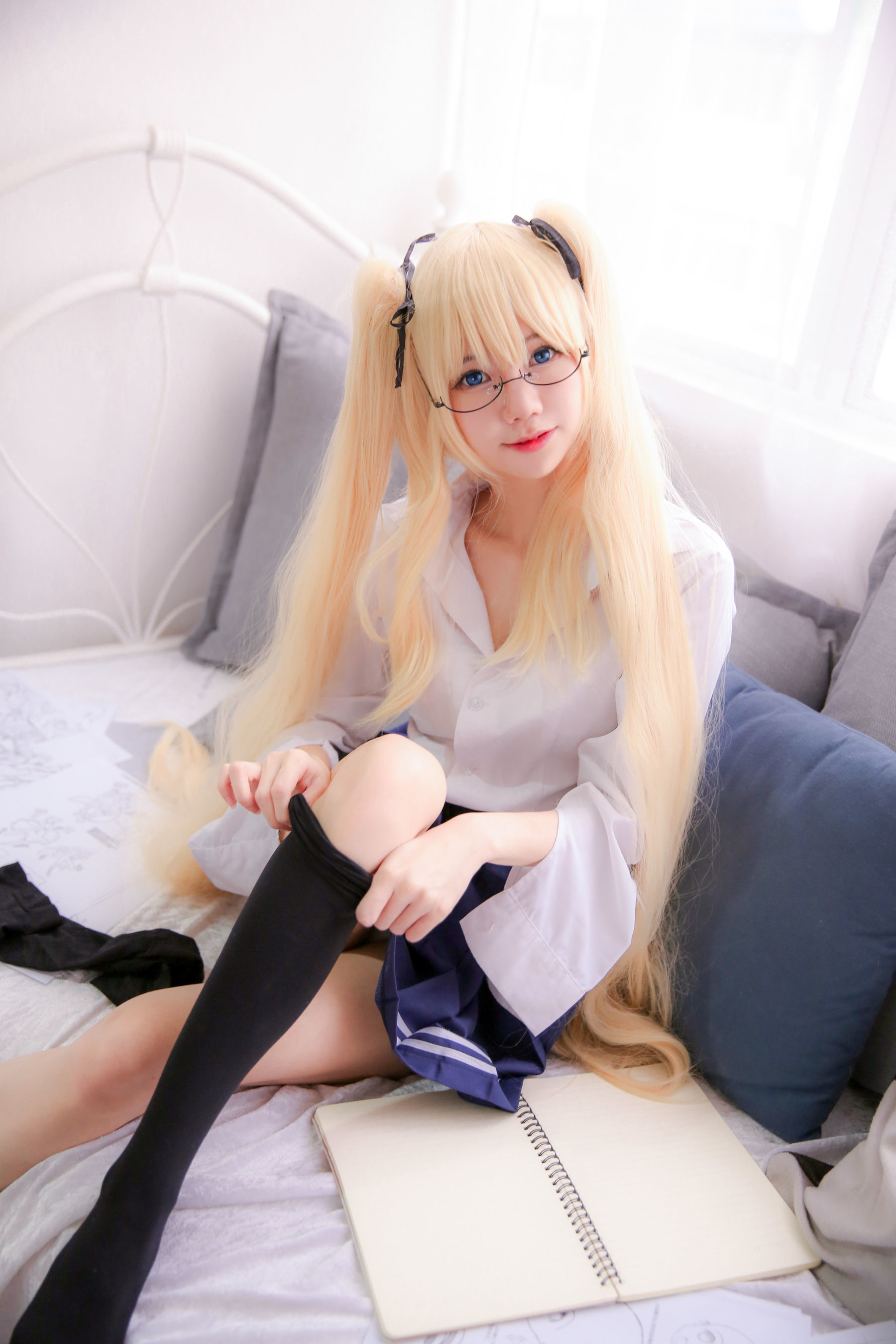 [网红COSER写真] Sally Dorasnow - Eriri School Girl