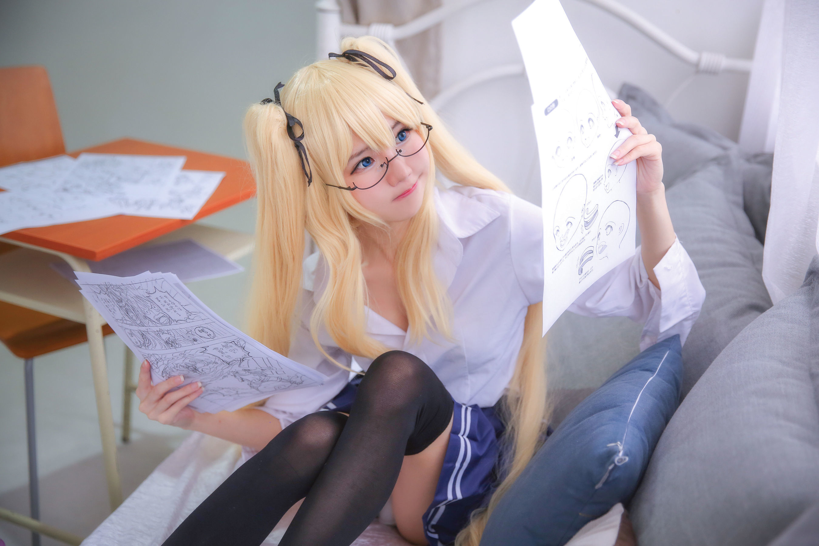 [网红COSER写真] Sally Dorasnow - Eriri School Girl
