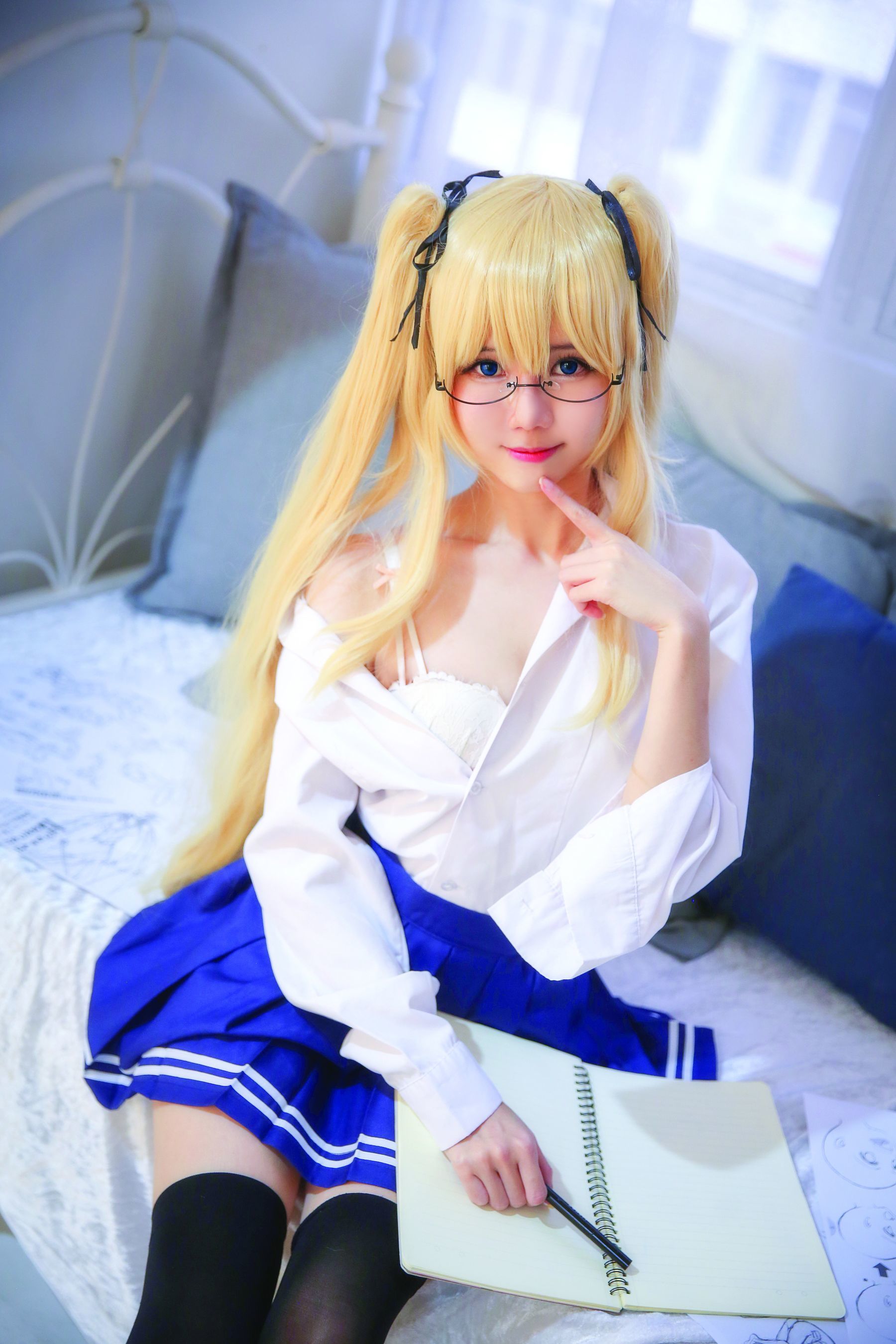 [网红COSER写真] Sally Dorasnow - Eriri School Girl