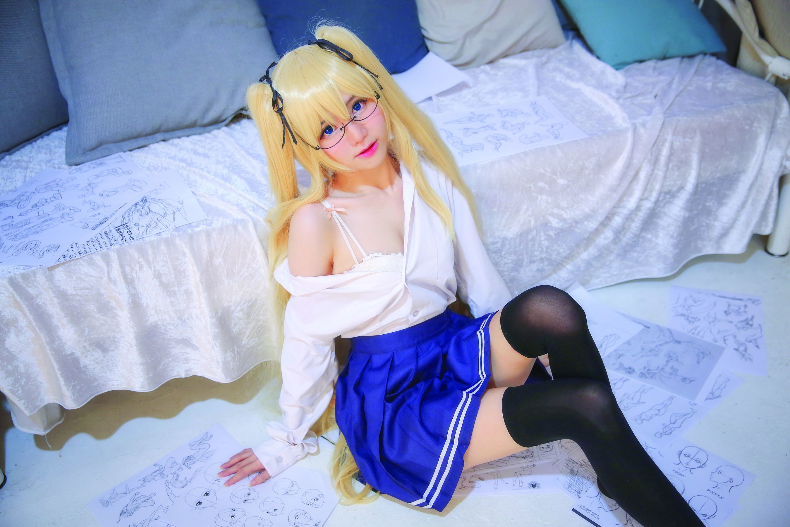 [网红COSER写真] Sally Dorasnow - Eriri School Girl