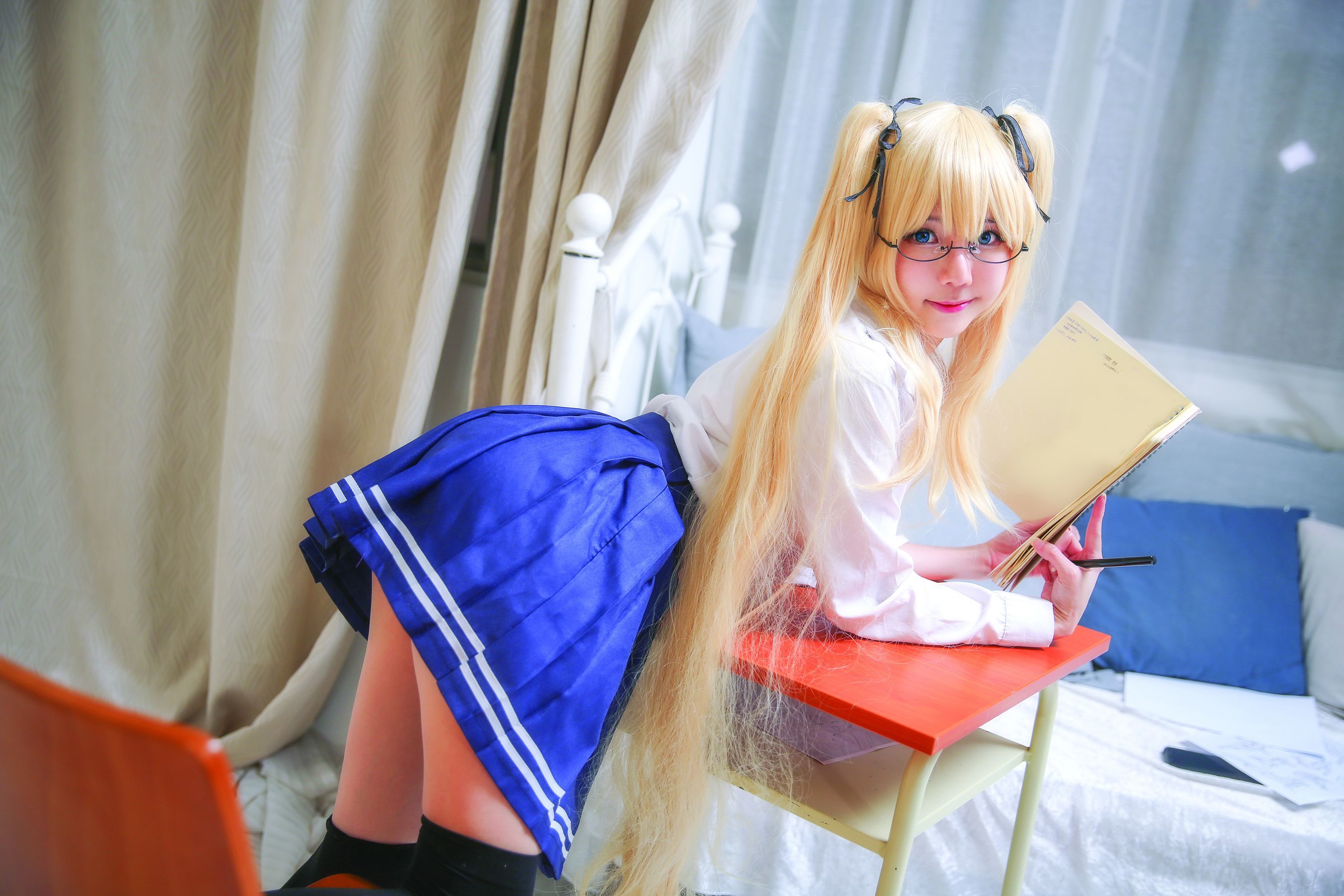 [网红COSER写真] Sally Dorasnow - Eriri School Girl