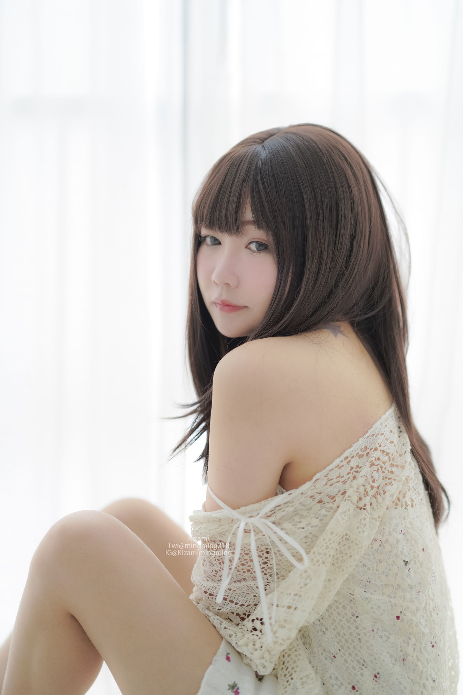 [銘銘Kizami] fantia 2021.09 针织衫+睡衣系列