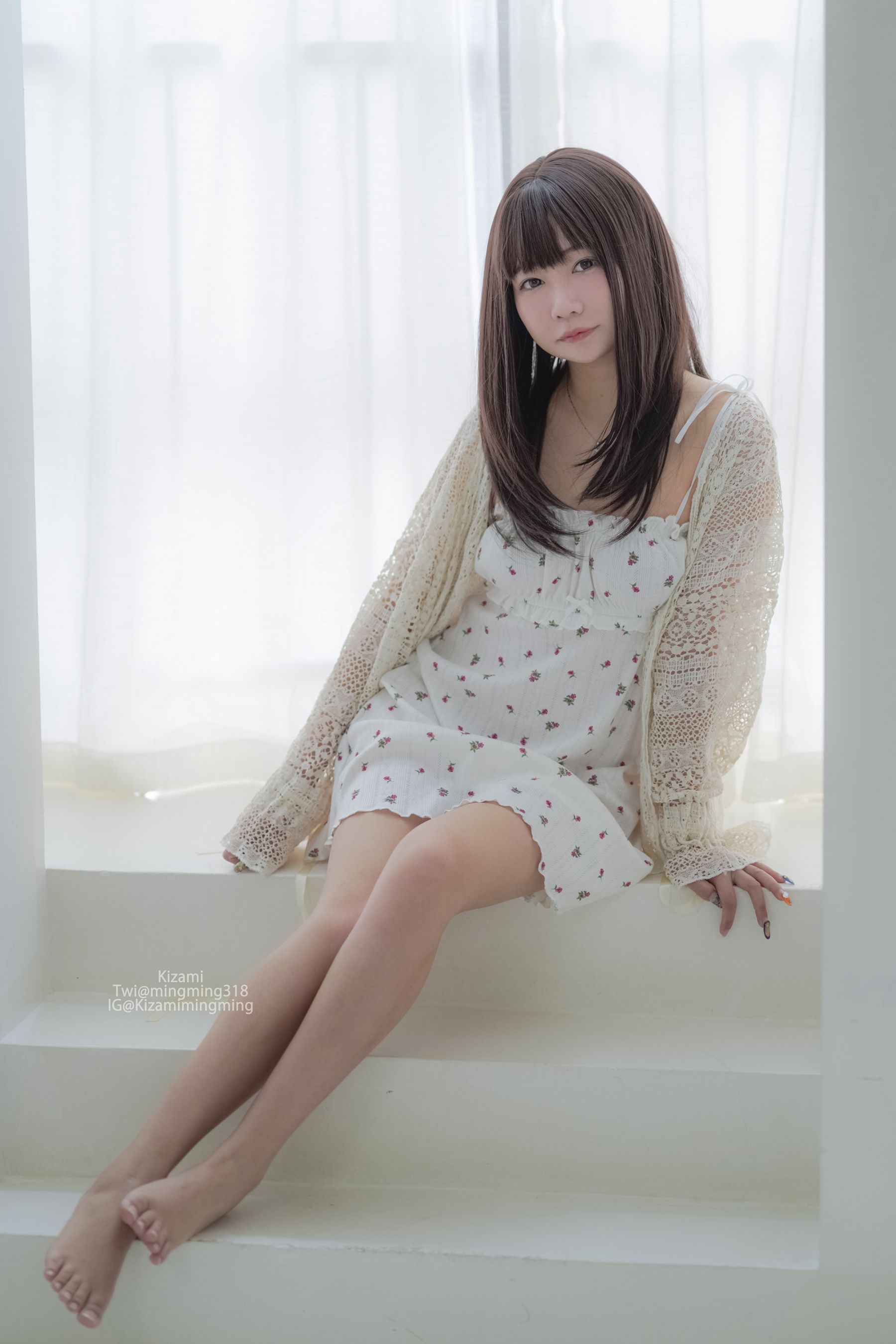 [銘銘Kizami] fantia 2021.09 针织衫+睡衣系列