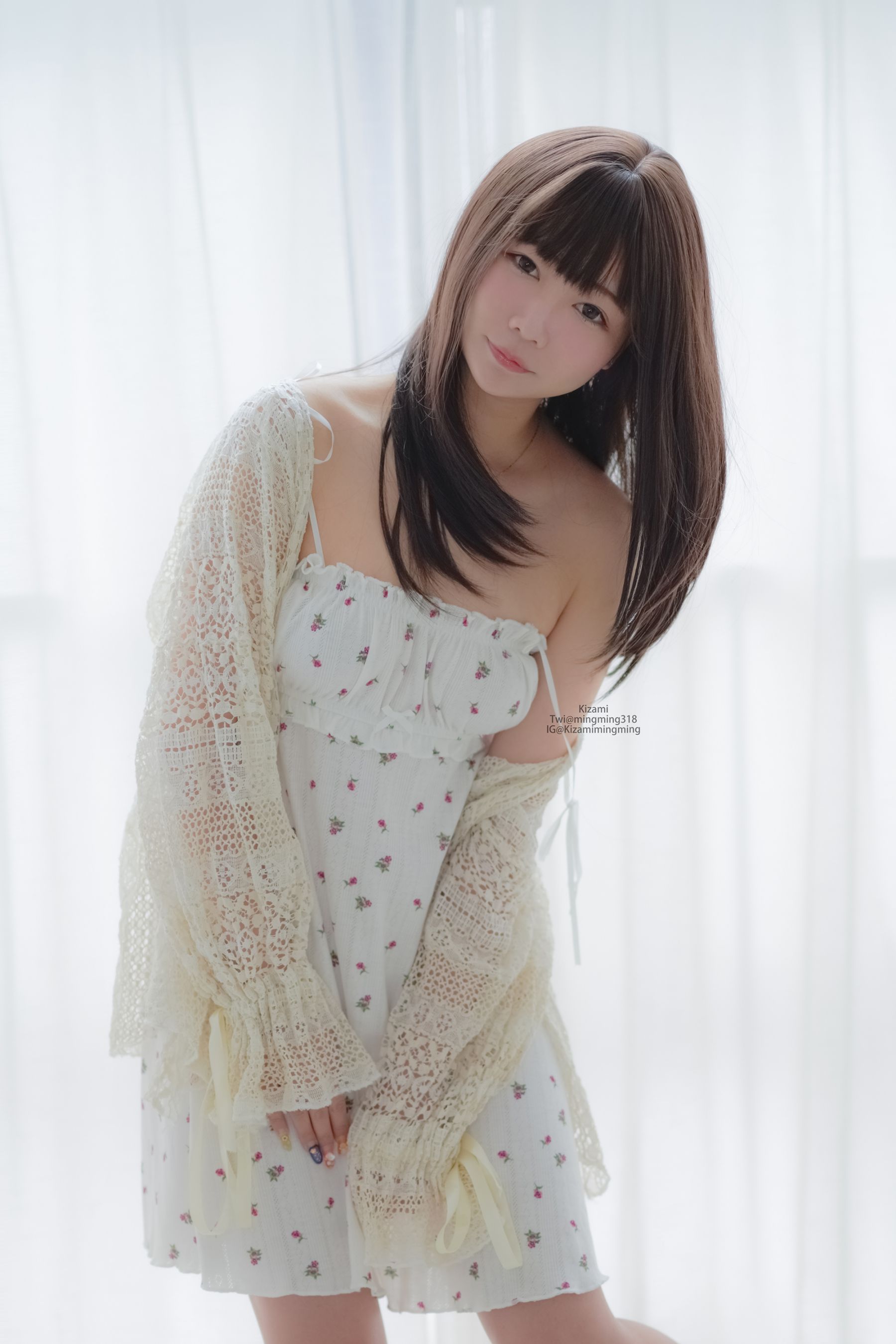 [銘銘Kizami] fantia 2021.09 针织衫+睡衣系列