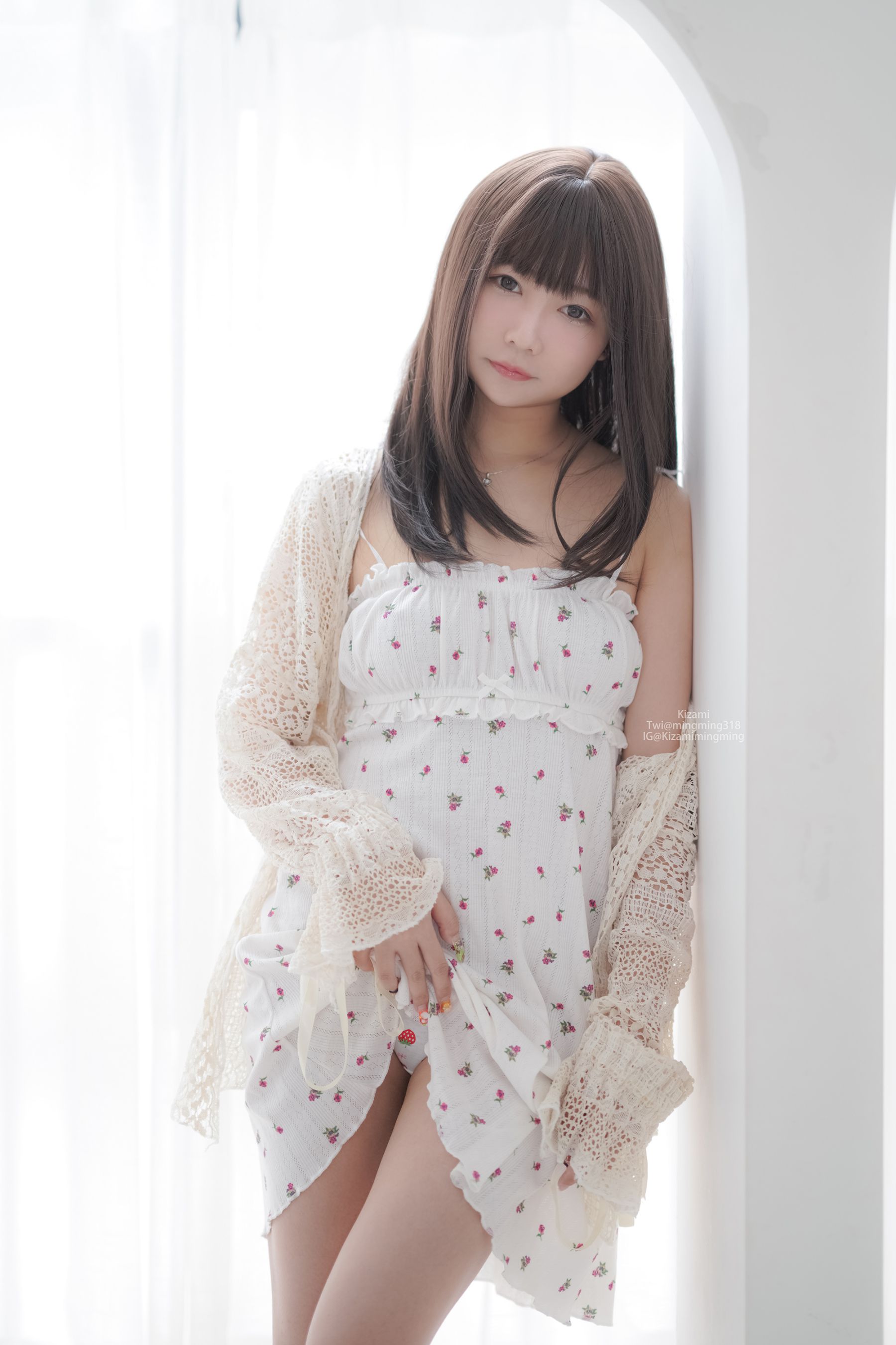 [銘銘Kizami] fantia 2021.09 针织衫+睡衣系列