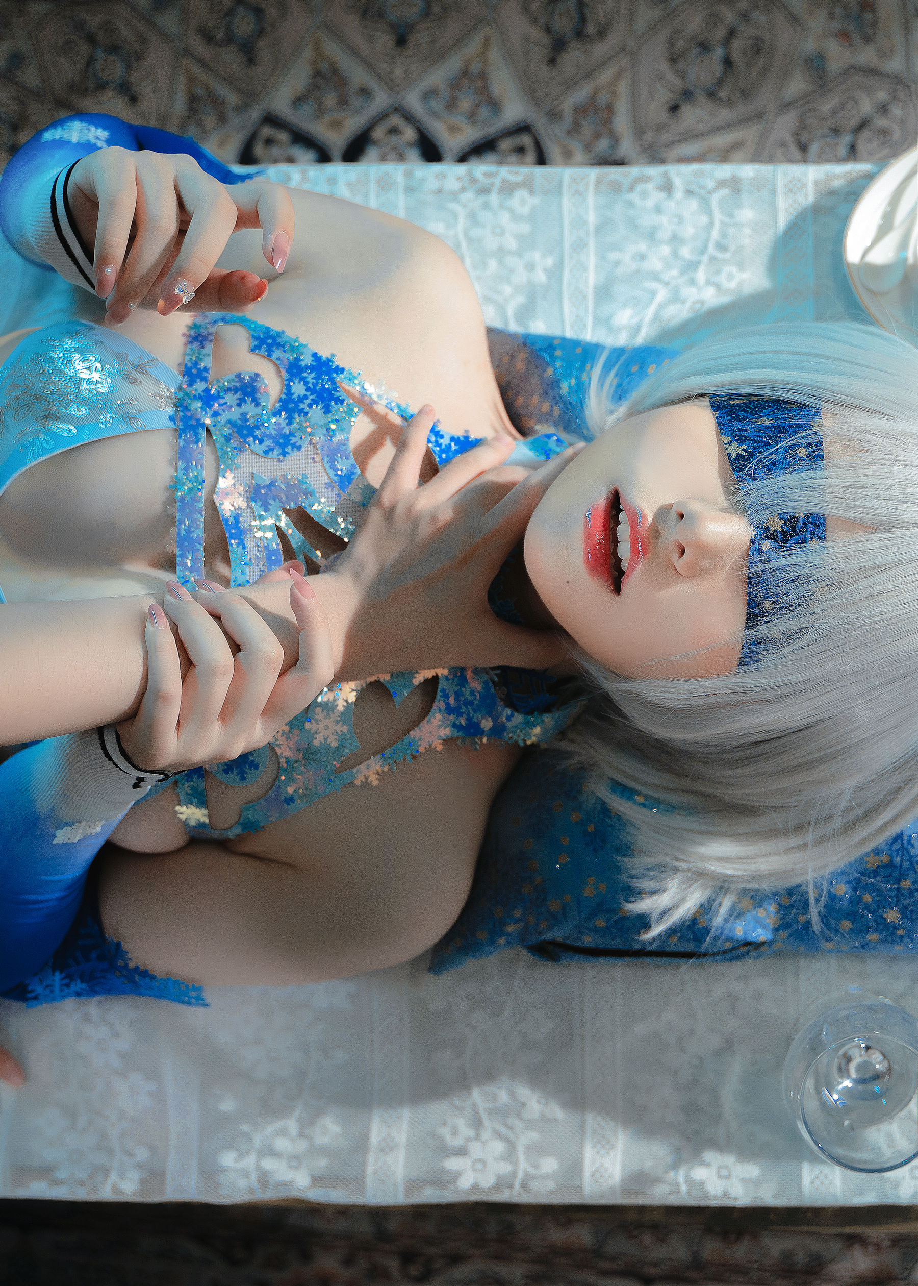 [网红COSER写真] 一北亦北 - 2B冰雪同人