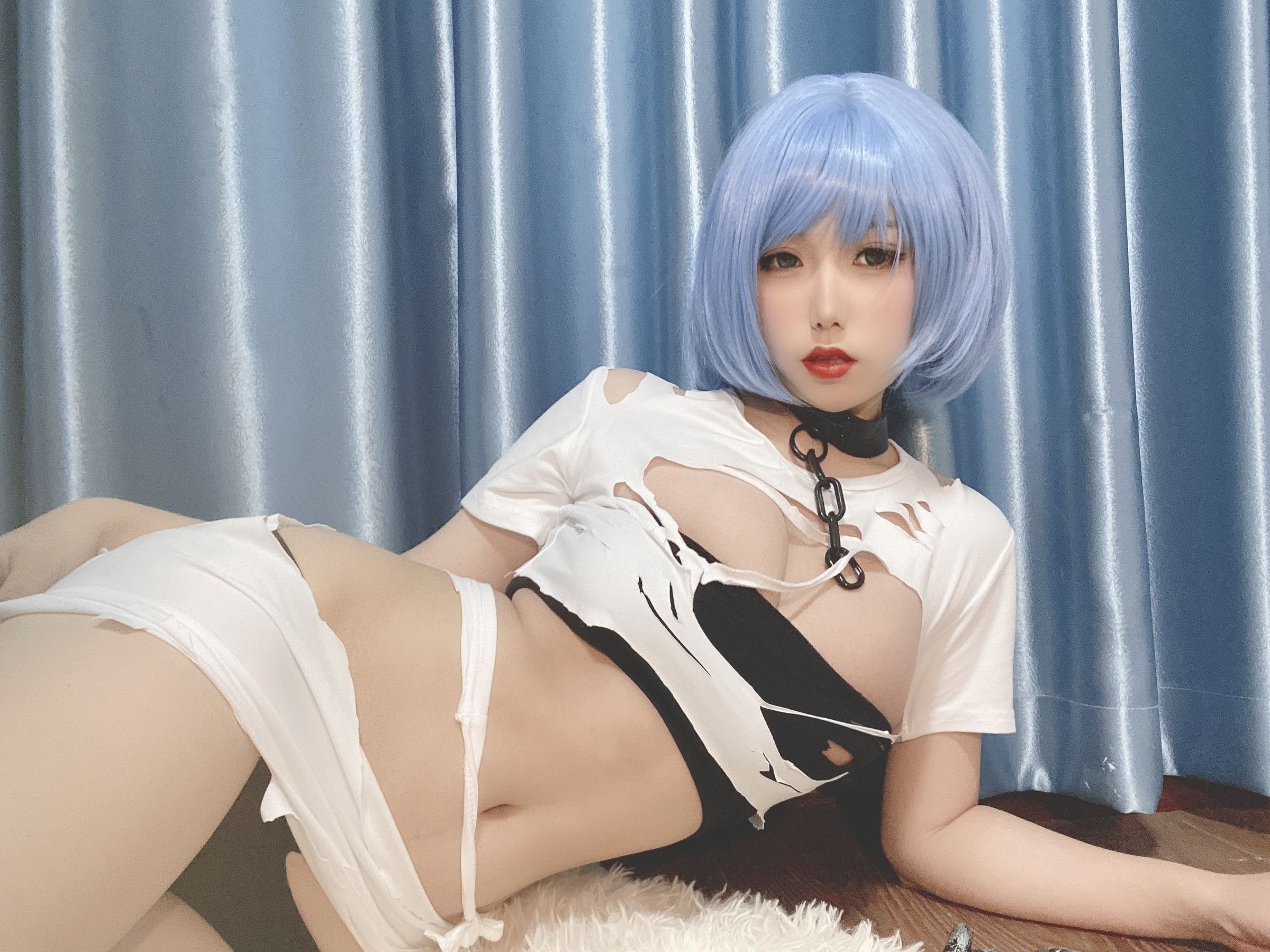 [网红COSER写真] 一北亦北 - 恰巴耶夫囚服