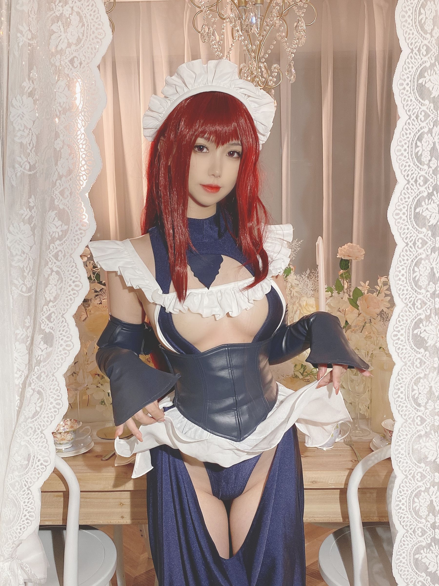 [网红COSER写真] 一北亦北 - 斯卡哈同人女仆