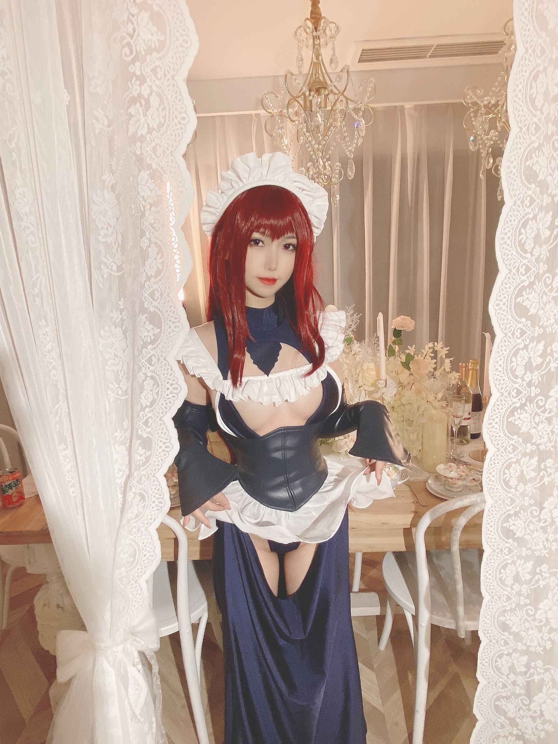 [网红COSER写真] 一北亦北 - 斯卡哈同人女仆