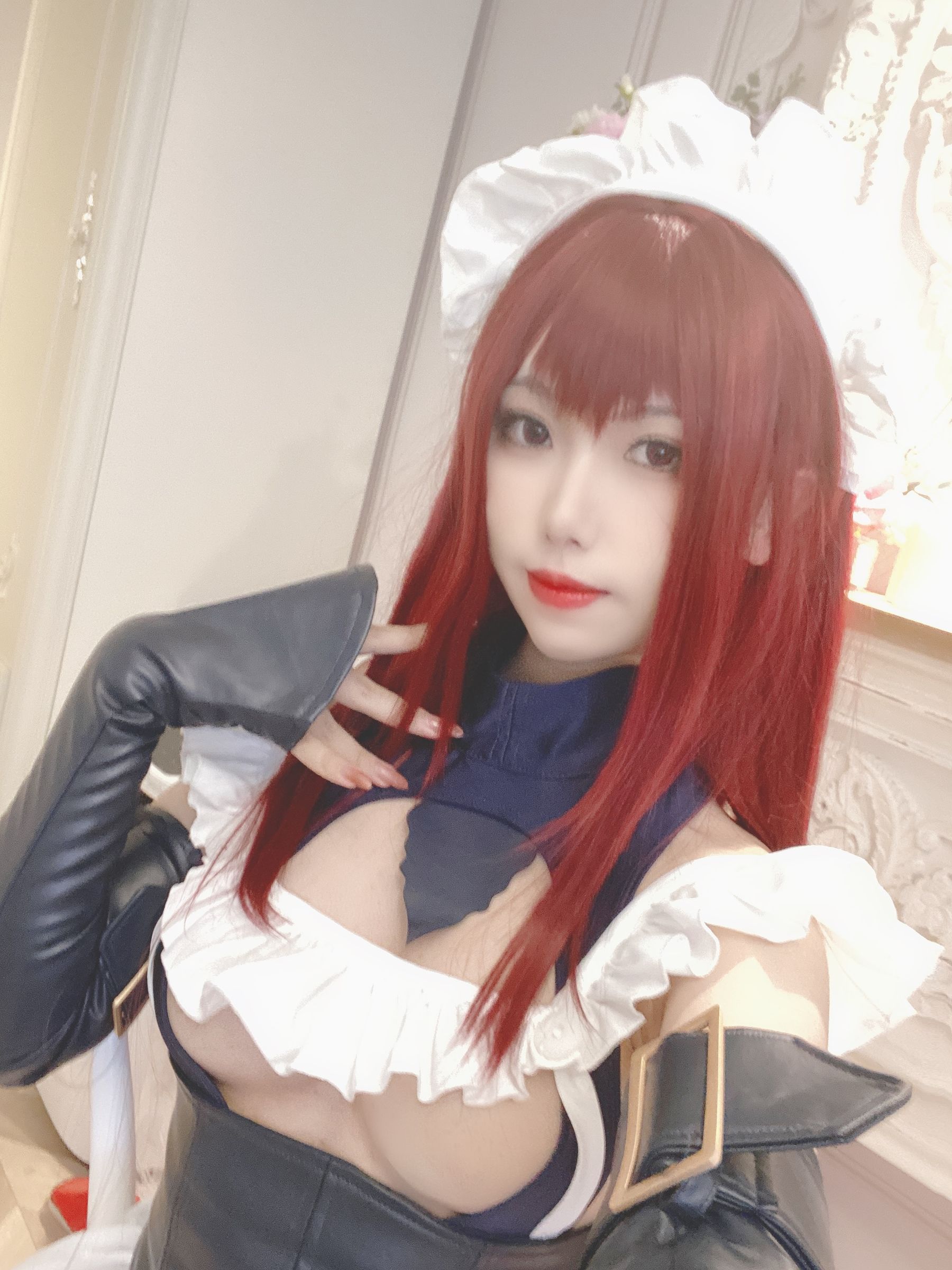 [网红COSER写真] 一北亦北 - 斯卡哈同人女仆