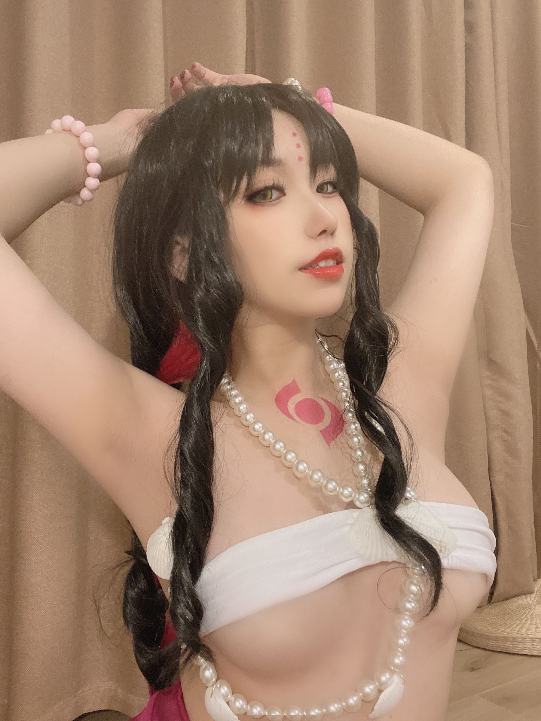 [网红COSER写真] 一北亦北 - 杀生院泳装