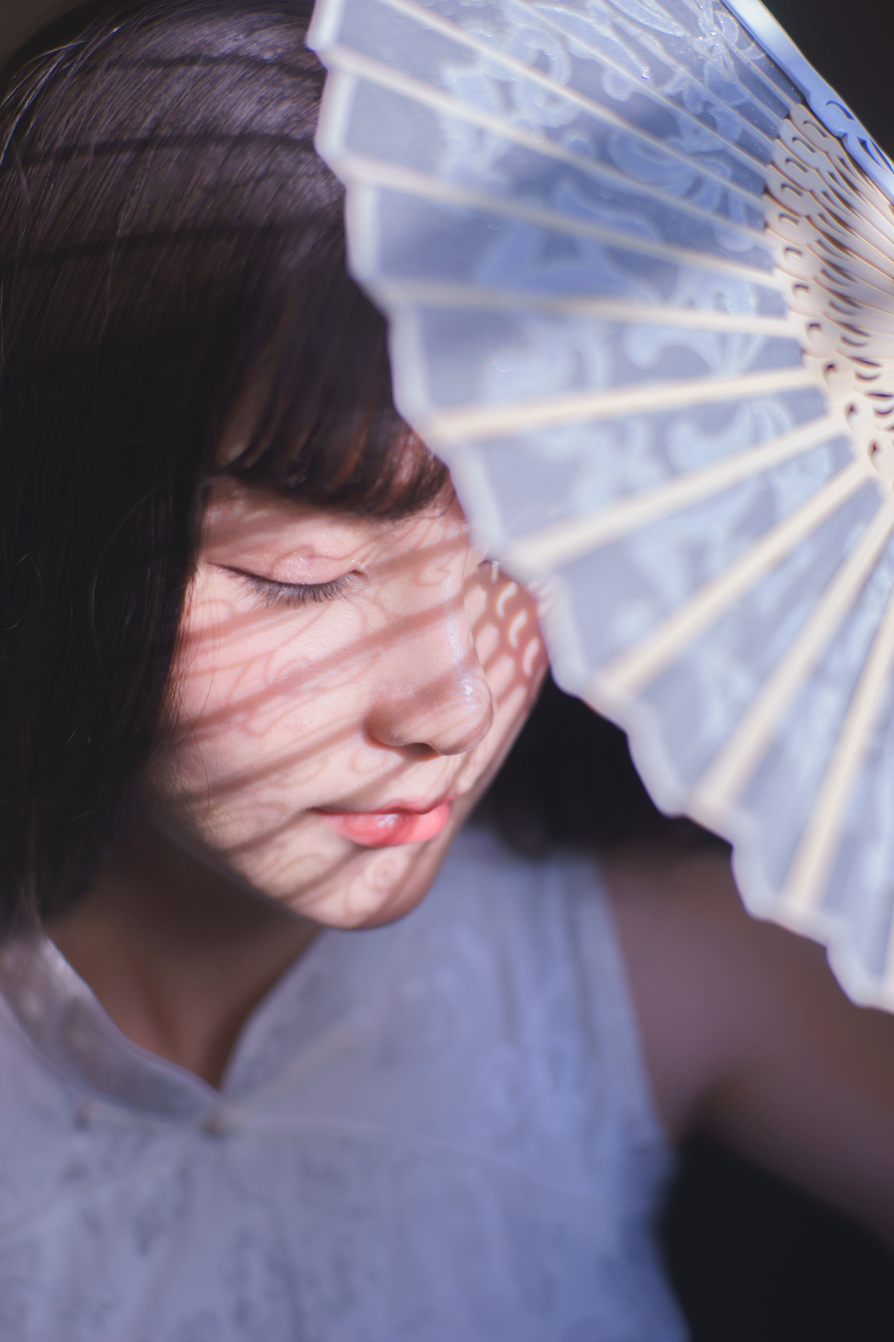 [网红COSER写真] 前羽_rr - 白丝旗袍