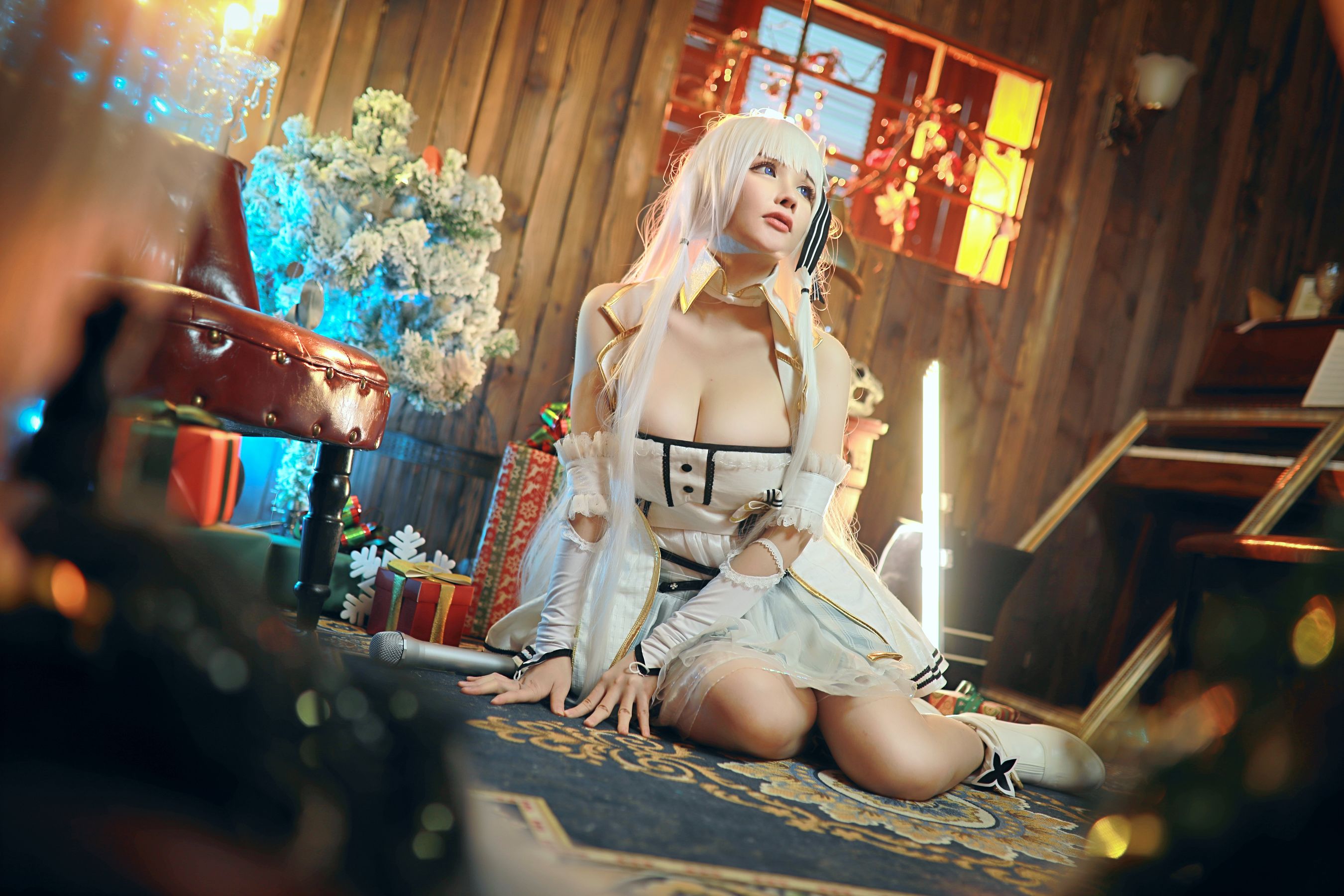 [网红COSER写真] 前羽_rr - 碧蓝航线 光辉
