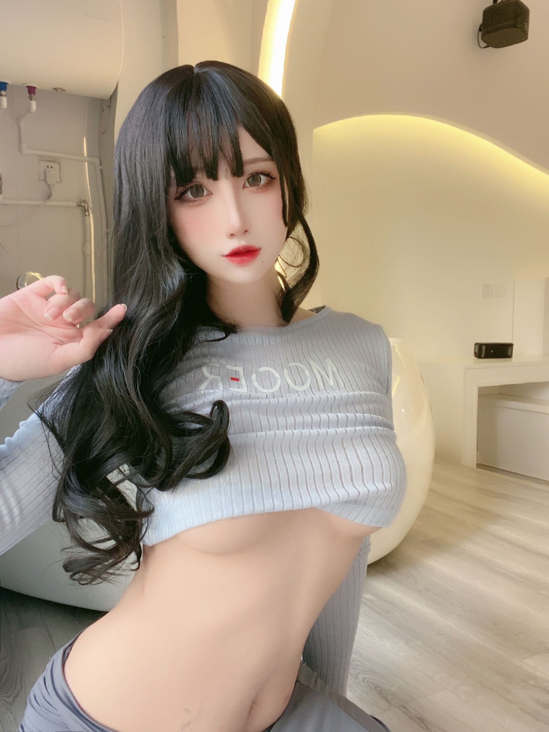 [网红COSER写真] 动漫博主九曲Jean - 吉他妹妹