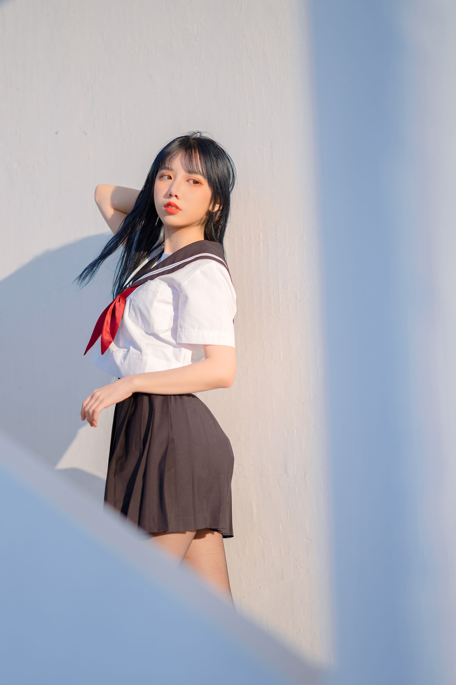 [网红COSER写真] 动漫博主果咩酱w - JK
