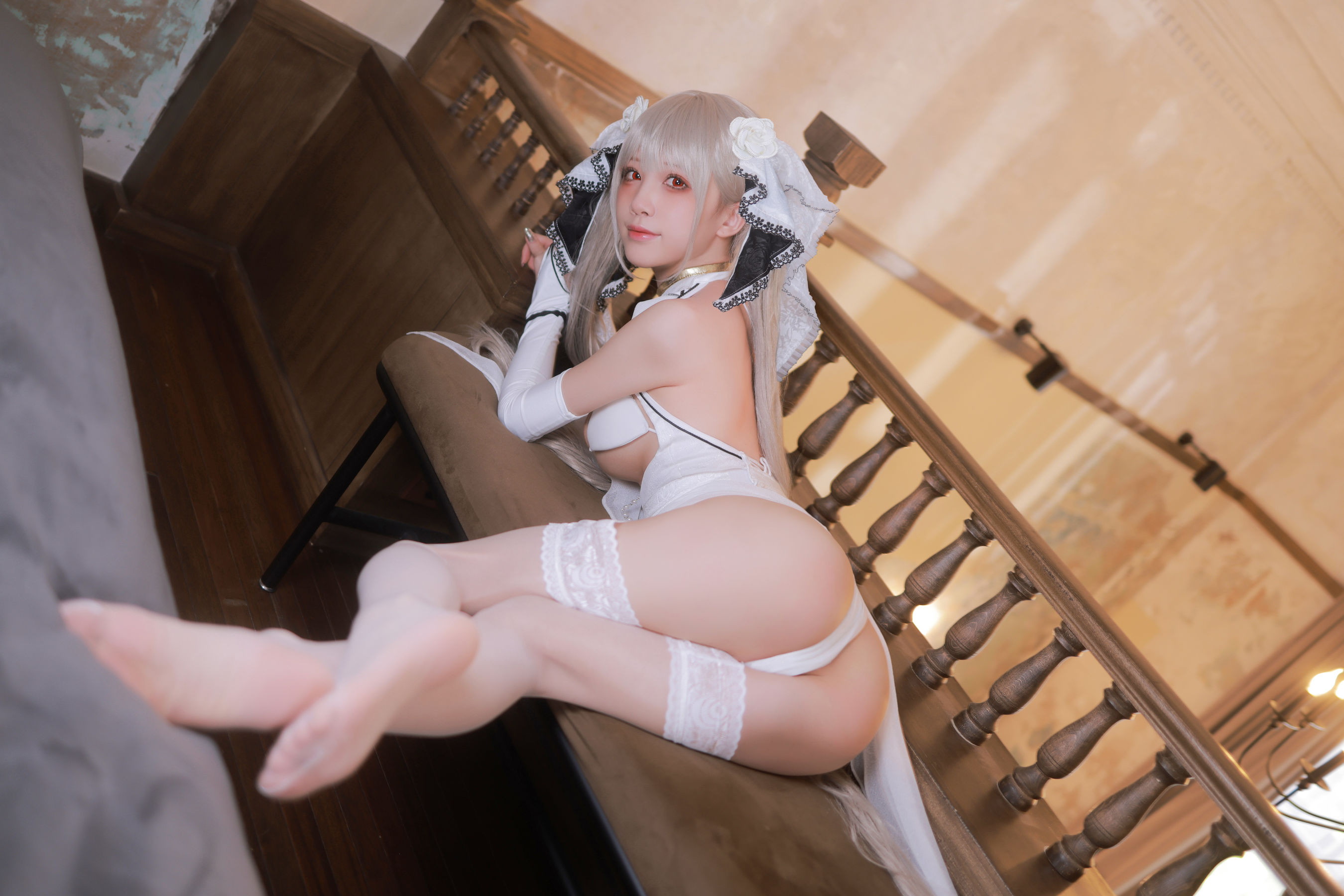 [网红COSER写真] 动漫博主水淼aqua - 碧蓝航线 可畏 礼服