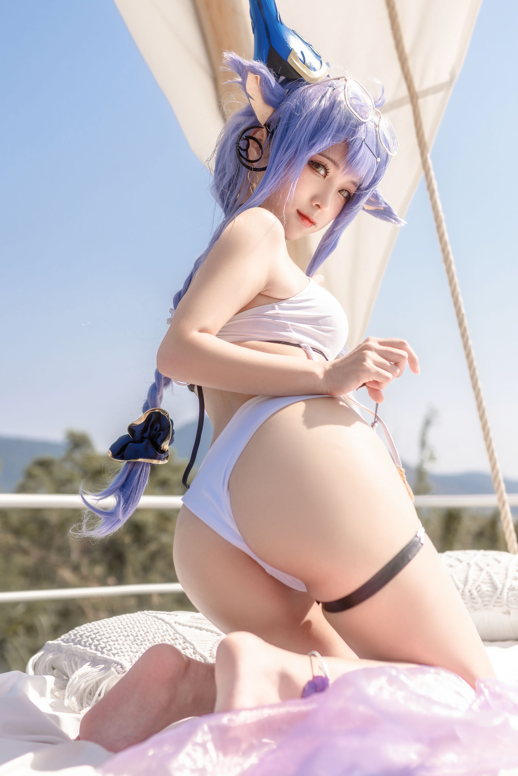 [网红COSER写真] 动漫博主蠢沫沫 - 童の假日 士佐