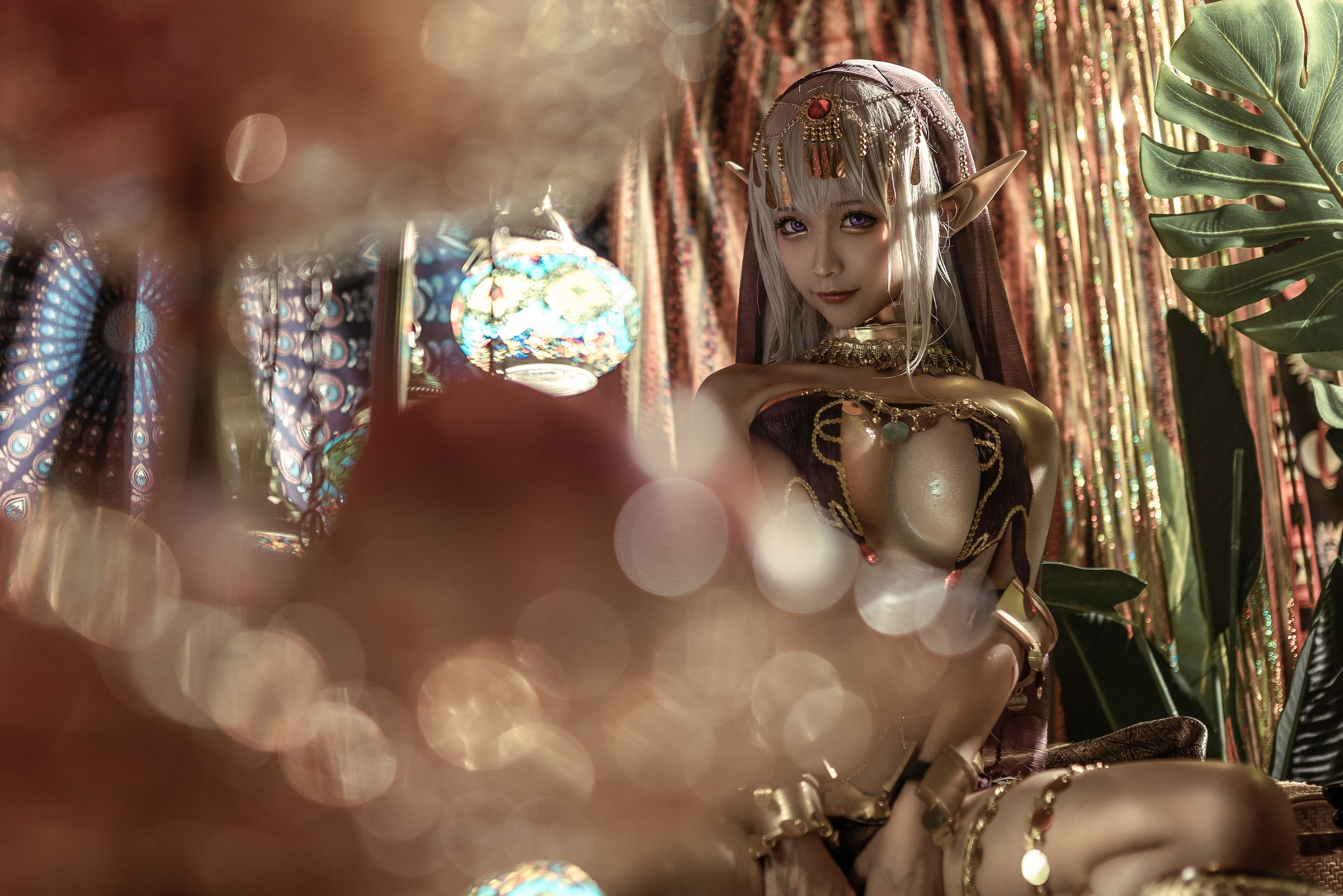 [网红COSER写真] 动漫博主蠢沫沫 - 黑兽