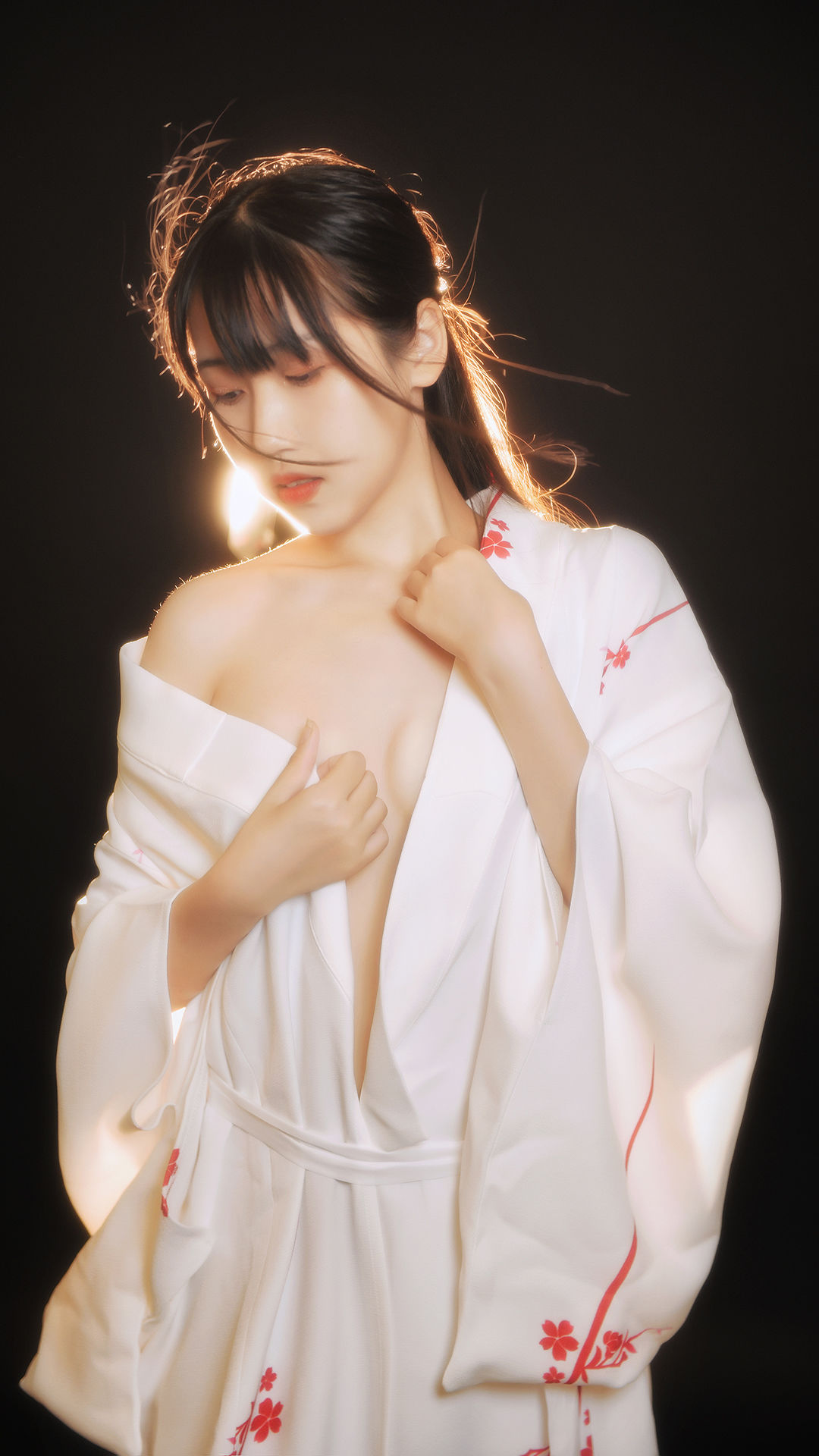 [网红COSER写真] 微博人气Coser不呆猫 - 和服