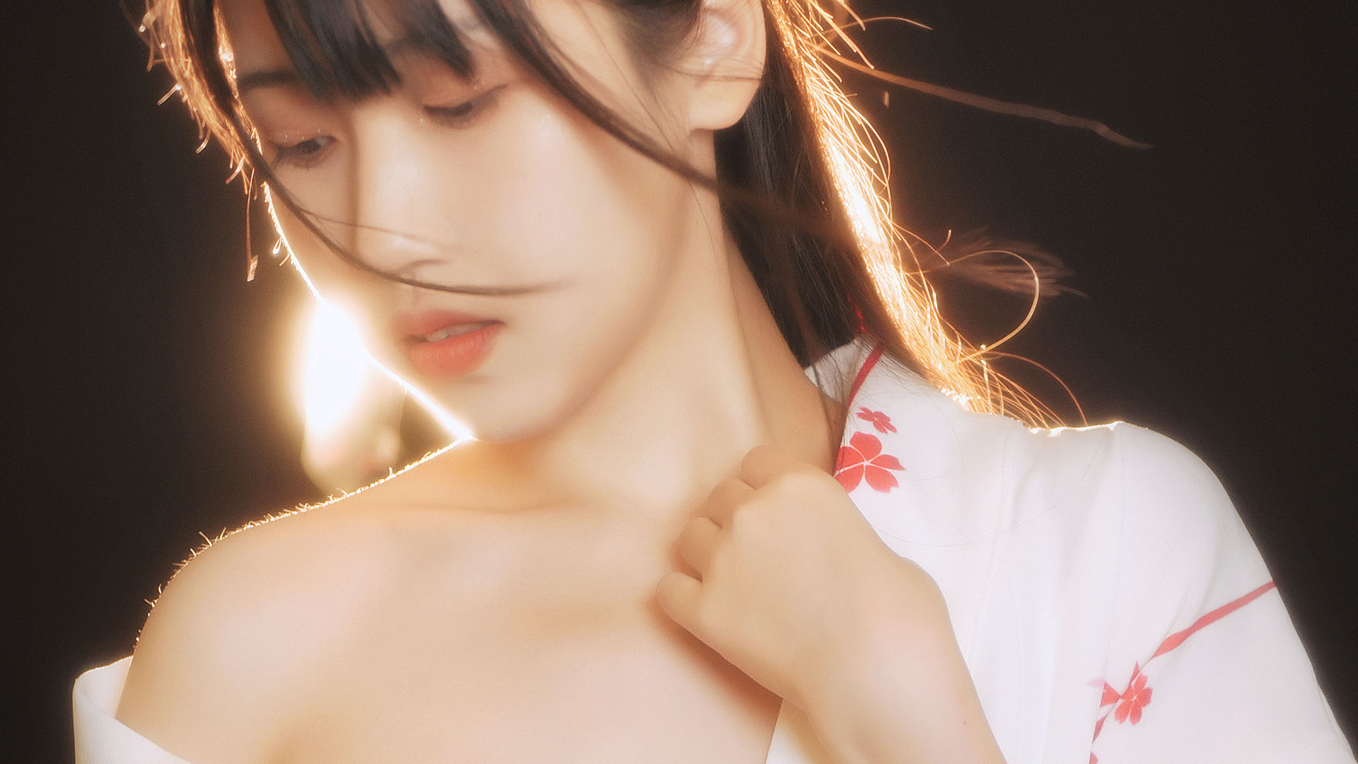 [网红COSER写真] 微博人气Coser不呆猫 - 和服