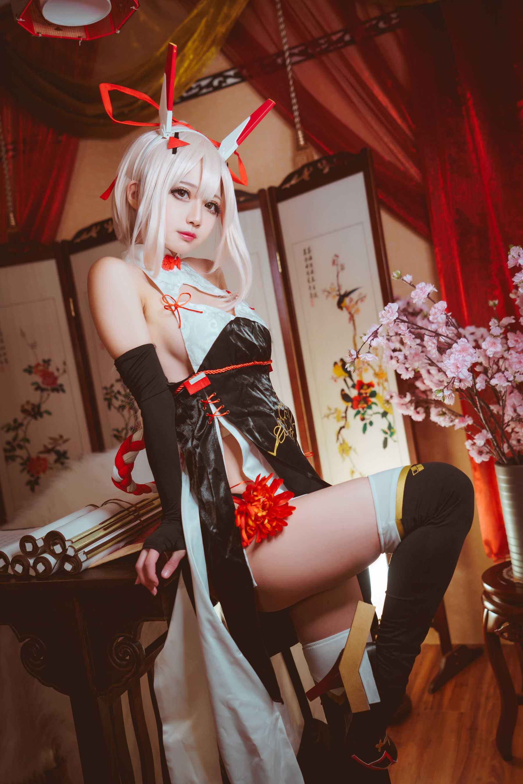 [网红COSER写真] 沖田凜花Rinka - Ayanami Cheongasm
