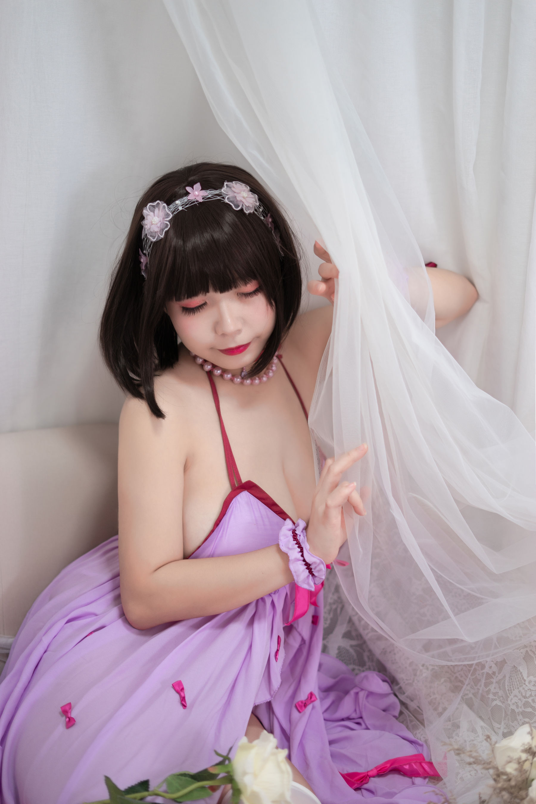 [网红COSER写真] 自闭颜球球(无颜小天使wy) - 加藤惠