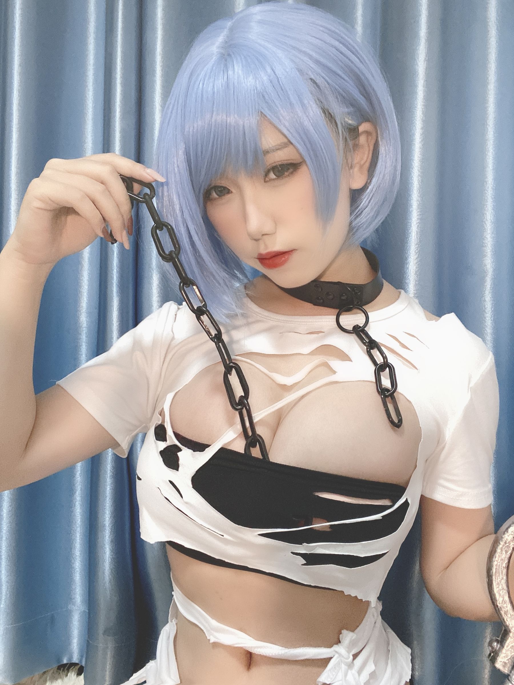 [网红COSER写真] 芋圆侑子SJ_ - 恰巴耶夫囚服