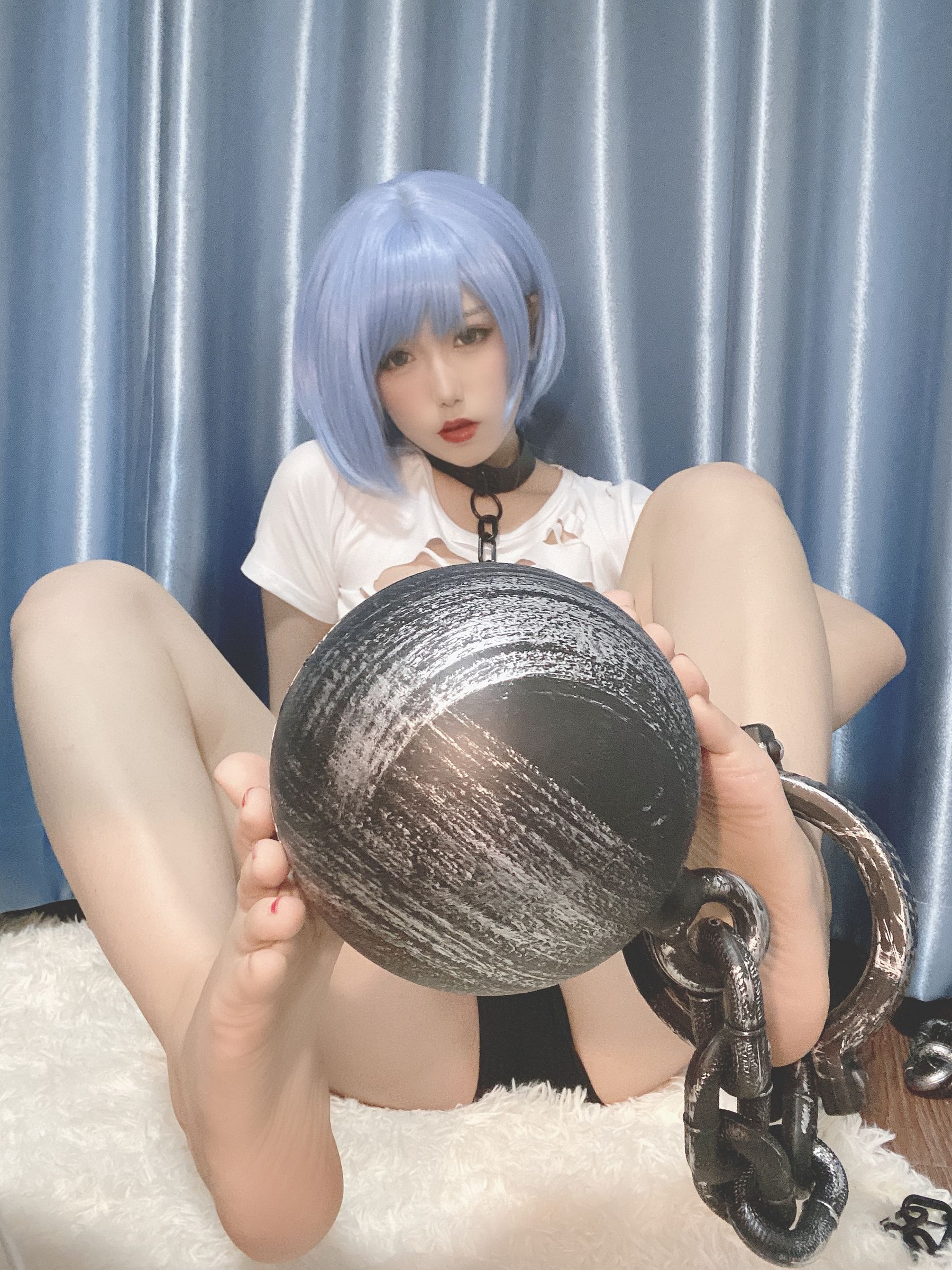 [网红COSER写真] 芋圆侑子SJ_ - 恰巴耶夫囚服