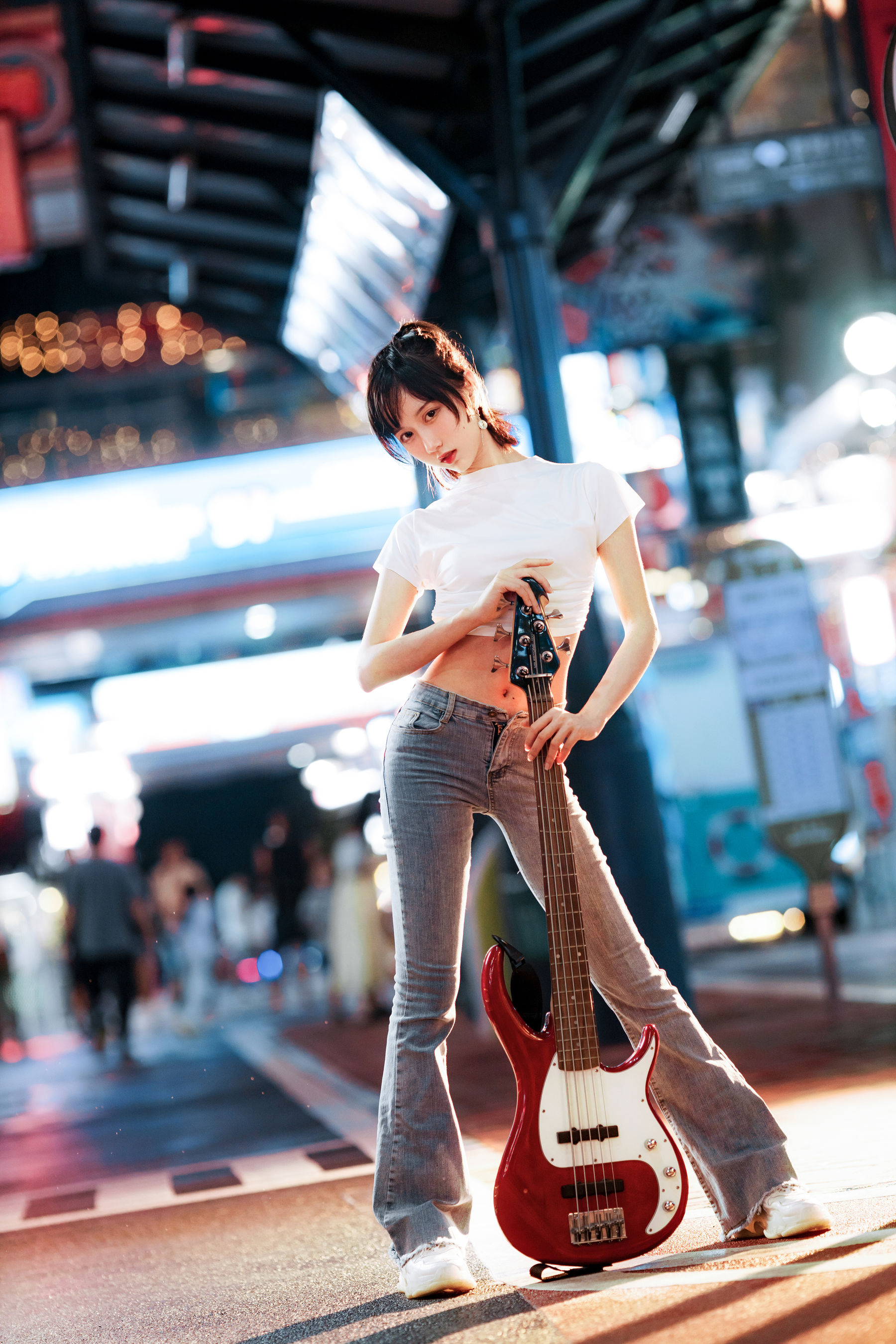 [网红COSER写真] 萌系小姐姐木绵绵OwO - 贝斯与妹妹2