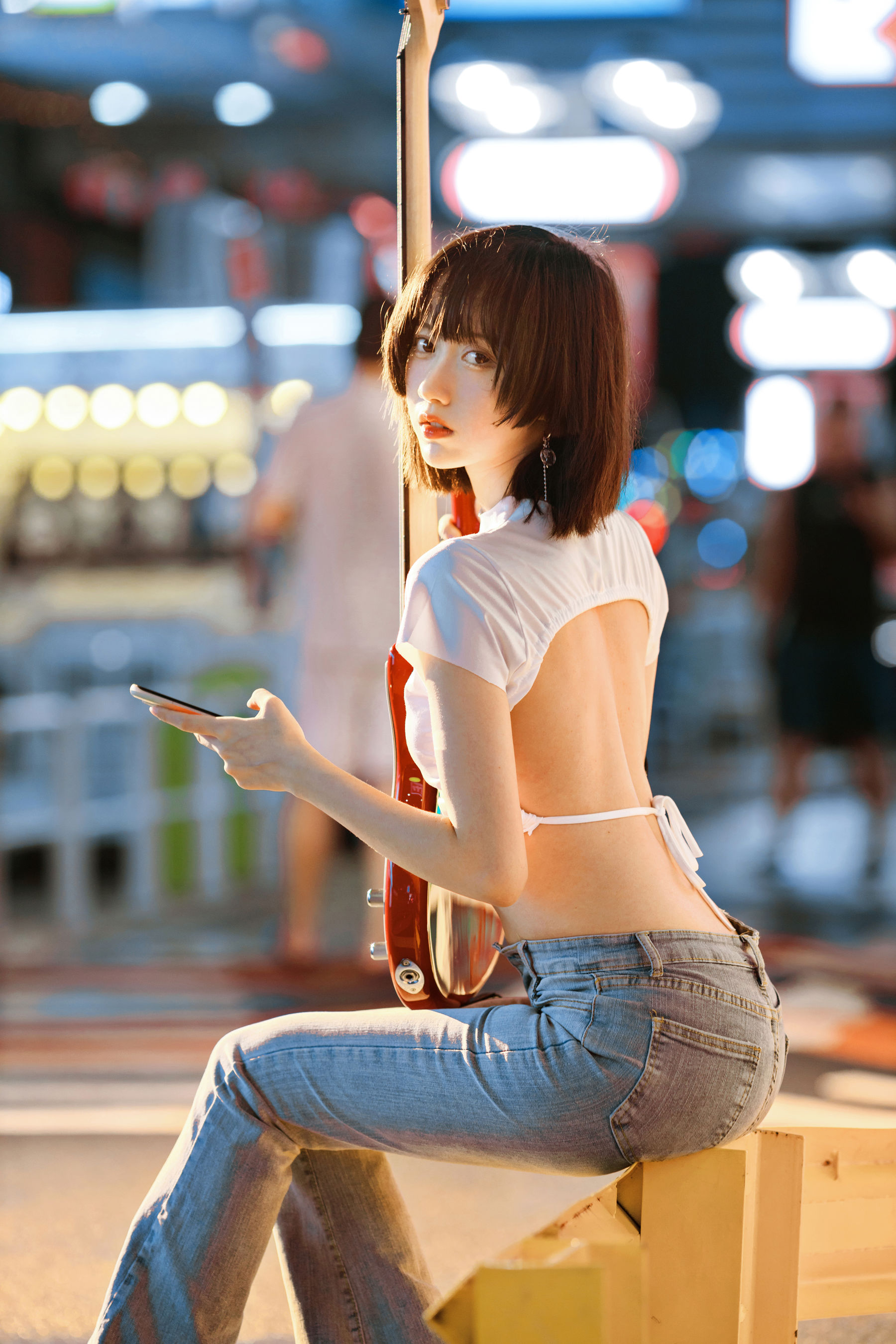 [网红COSER写真] 萌系小姐姐木绵绵OwO - 贝斯与妹妹2