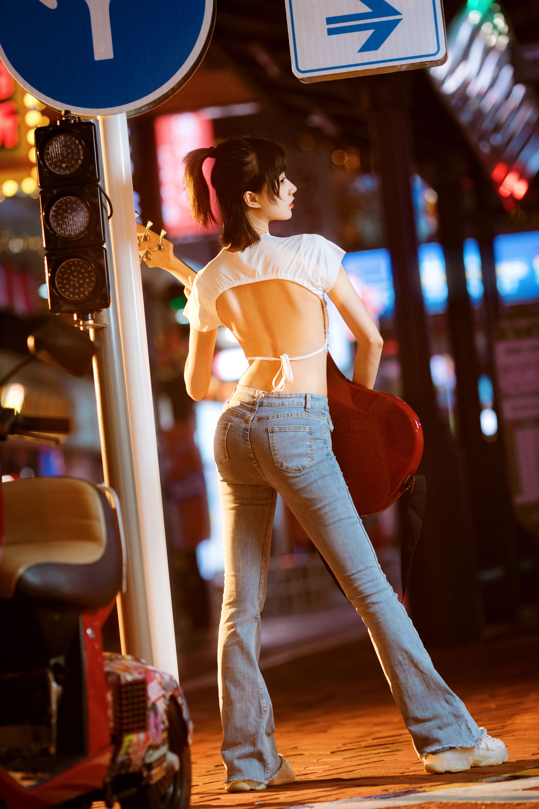 [网红COSER写真] 萌系小姐姐木绵绵OwO - 贝斯与妹妹2