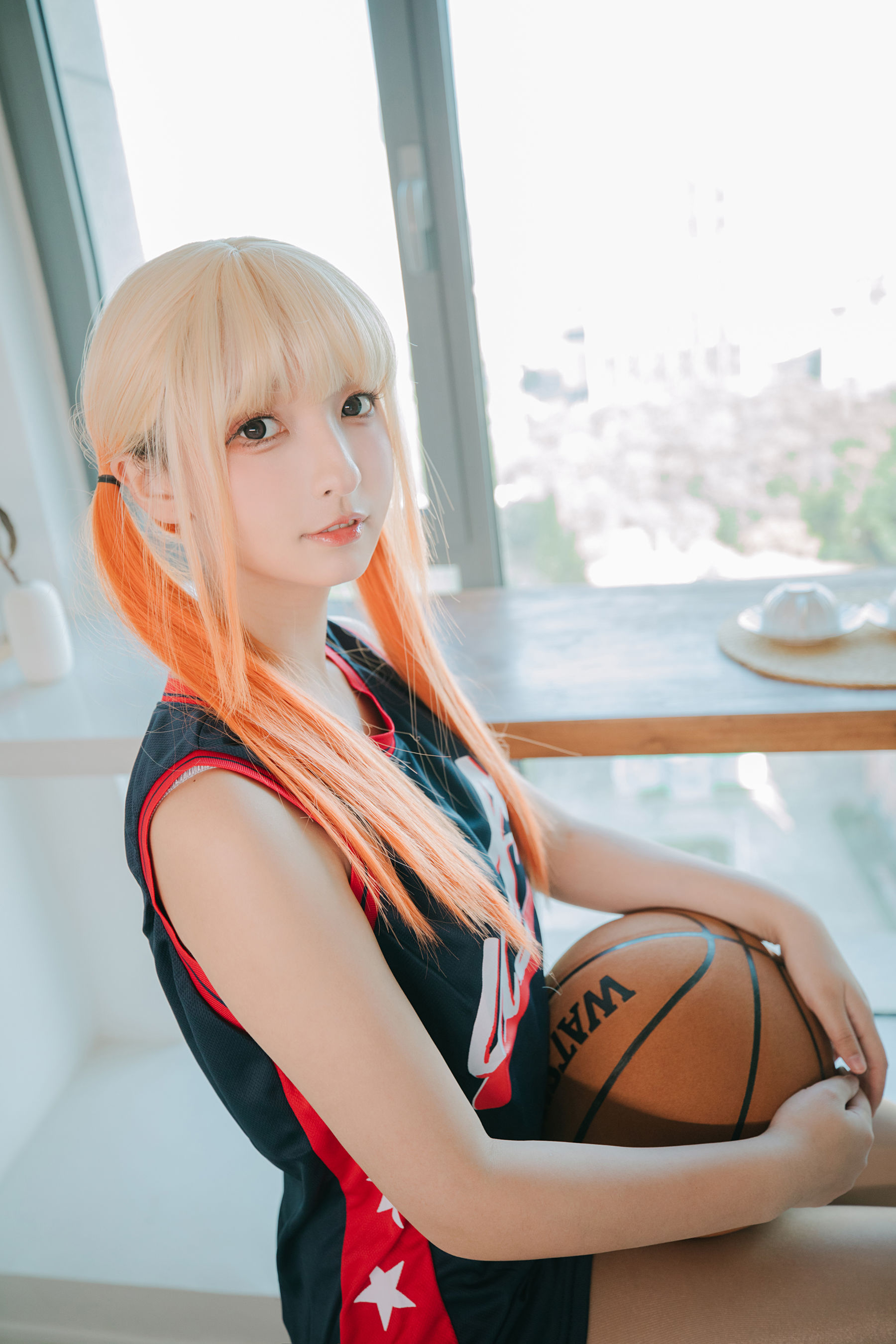 [网红COSER写真] 萝莉神楽板真冬 之 拉拉队少女