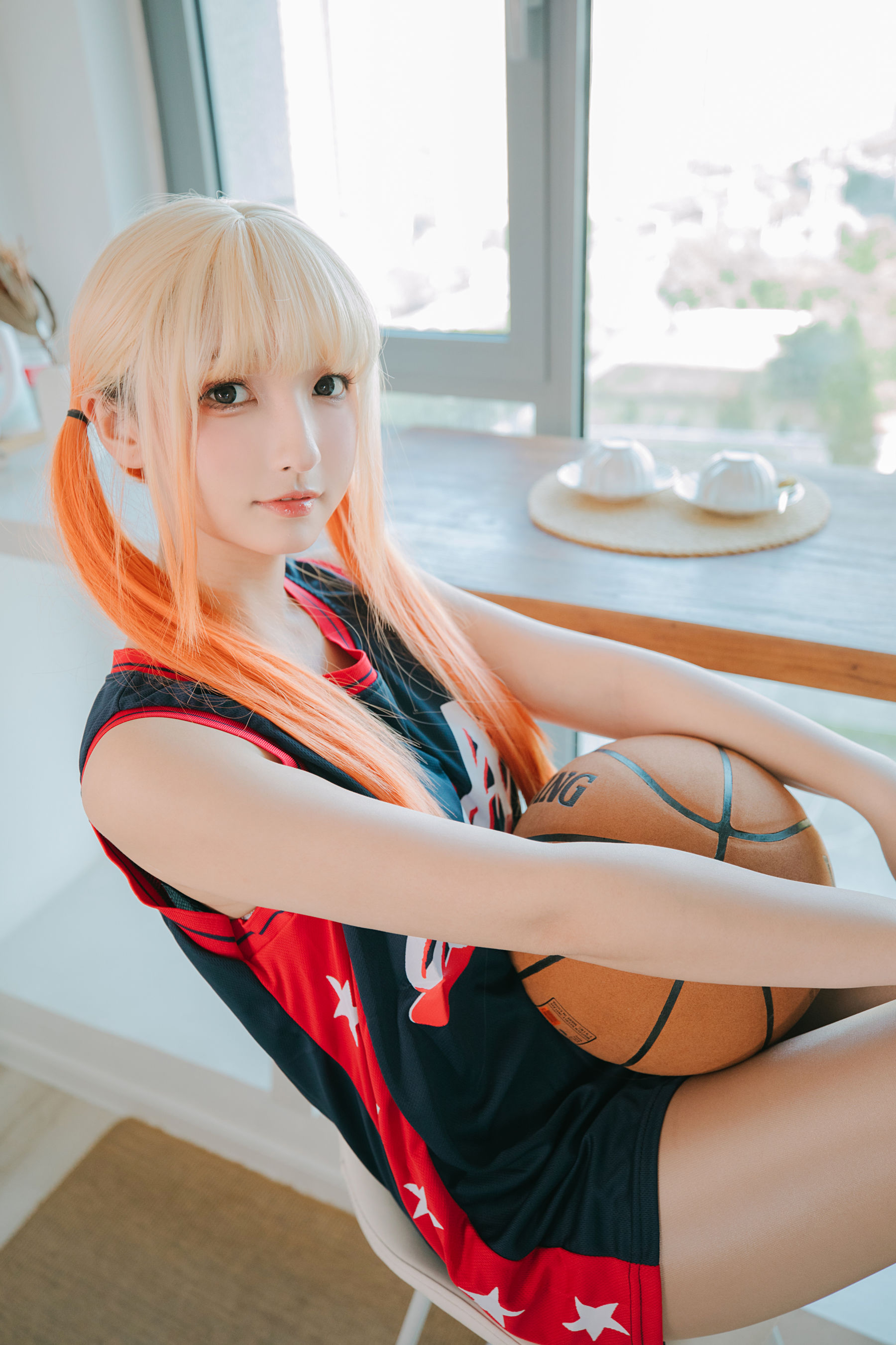 [网红COSER写真] 萝莉神楽板真冬 之 拉拉队少女
