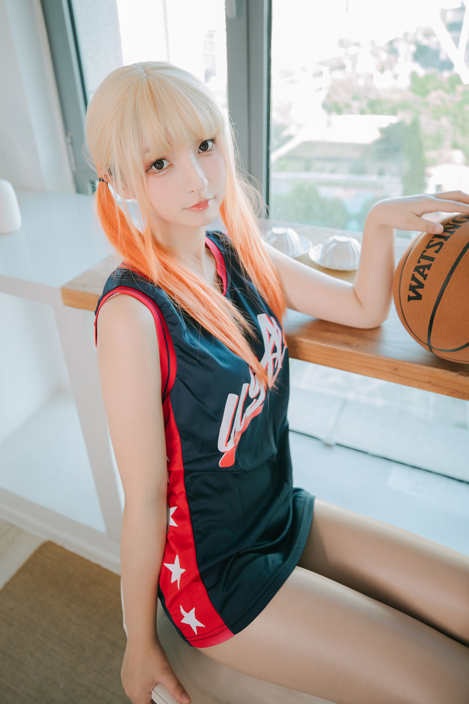 [网红COSER写真] 萝莉神楽板真冬 之 拉拉队少女