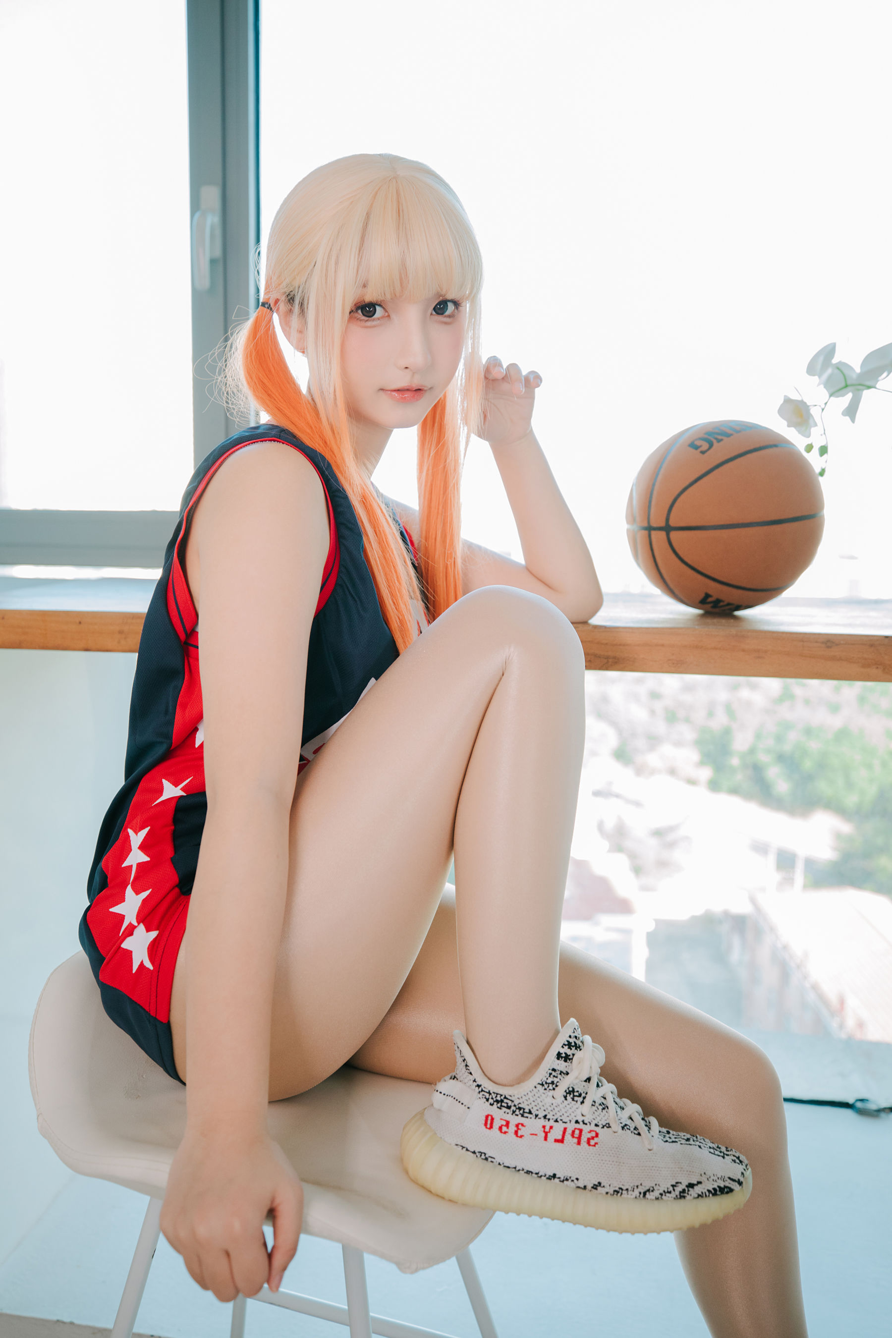 [网红COSER写真] 萝莉神楽板真冬 之 拉拉队少女