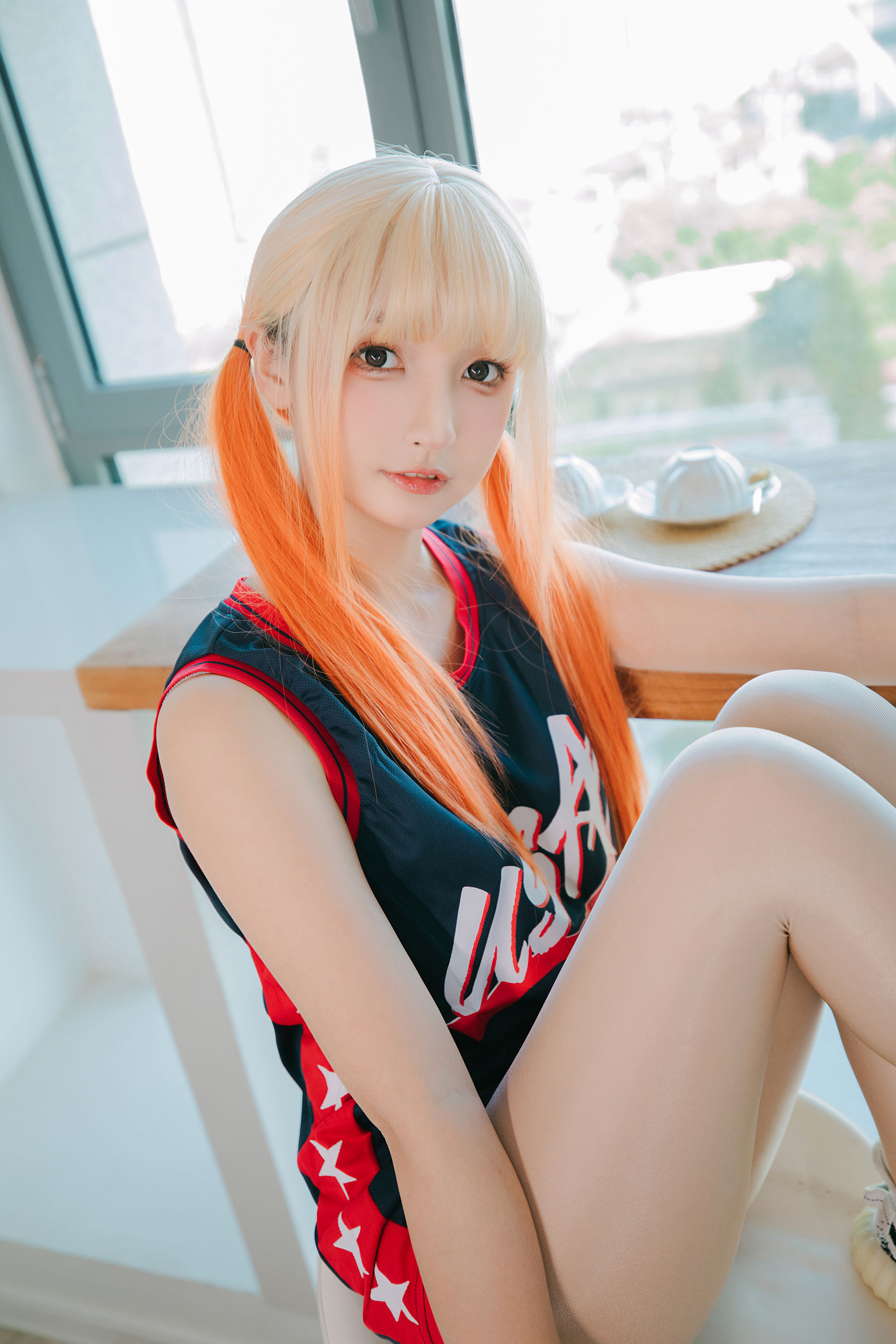[网红COSER写真] 萝莉神楽板真冬 之 拉拉队少女