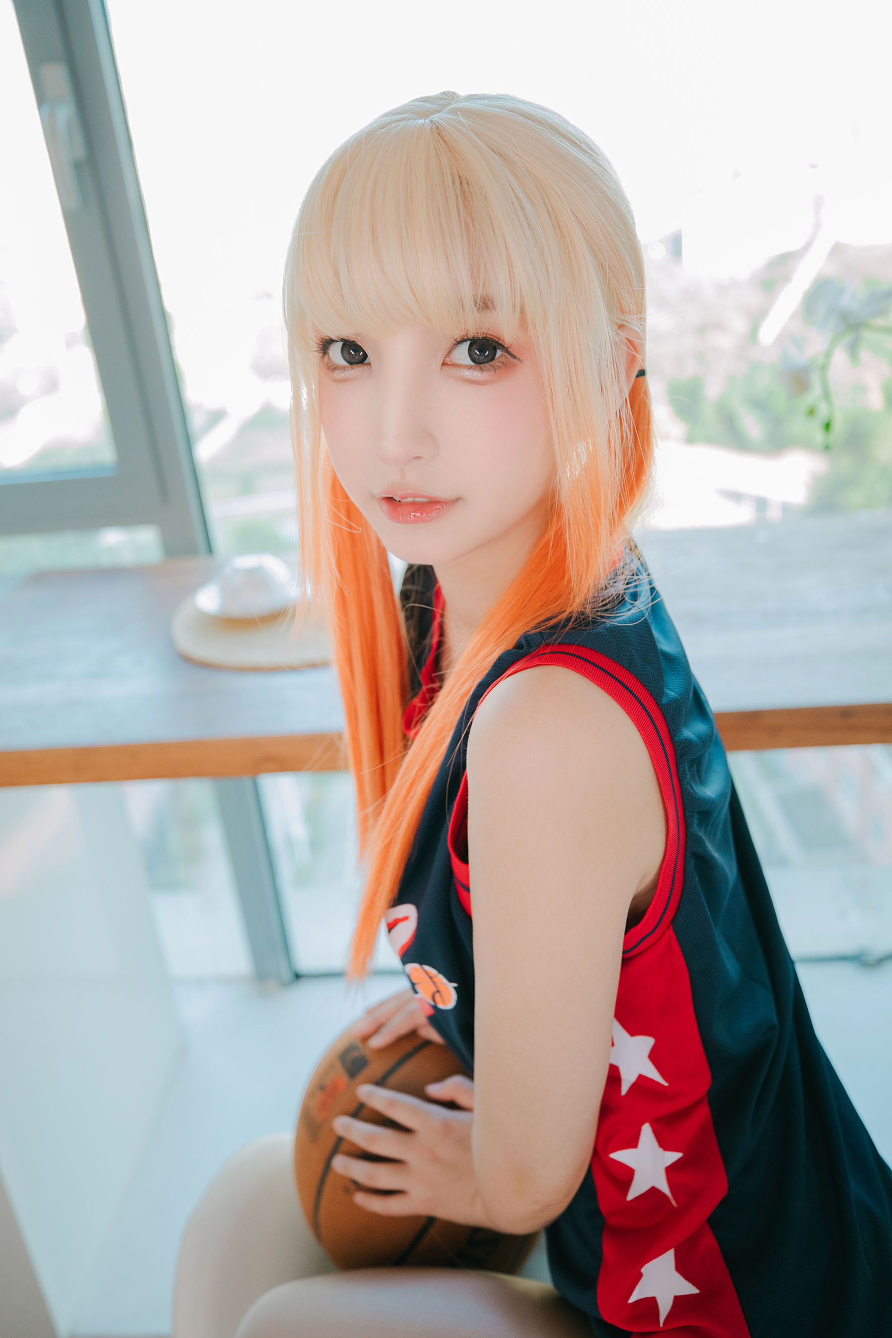 [网红COSER写真] 萝莉神楽板真冬 之 拉拉队少女
