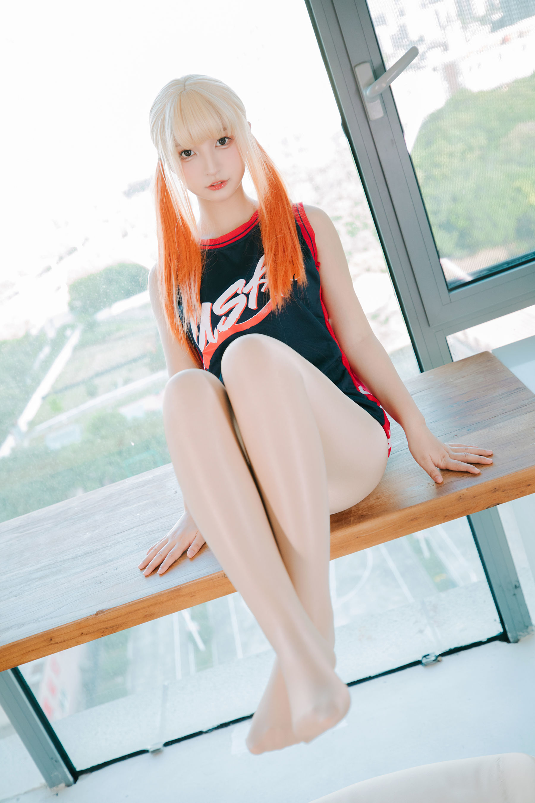 [网红COSER写真] 萝莉神楽板真冬 之 拉拉队少女
